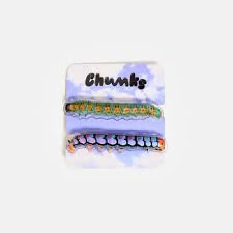Chunks Allie Clips Caterpillars sold by Nooworks