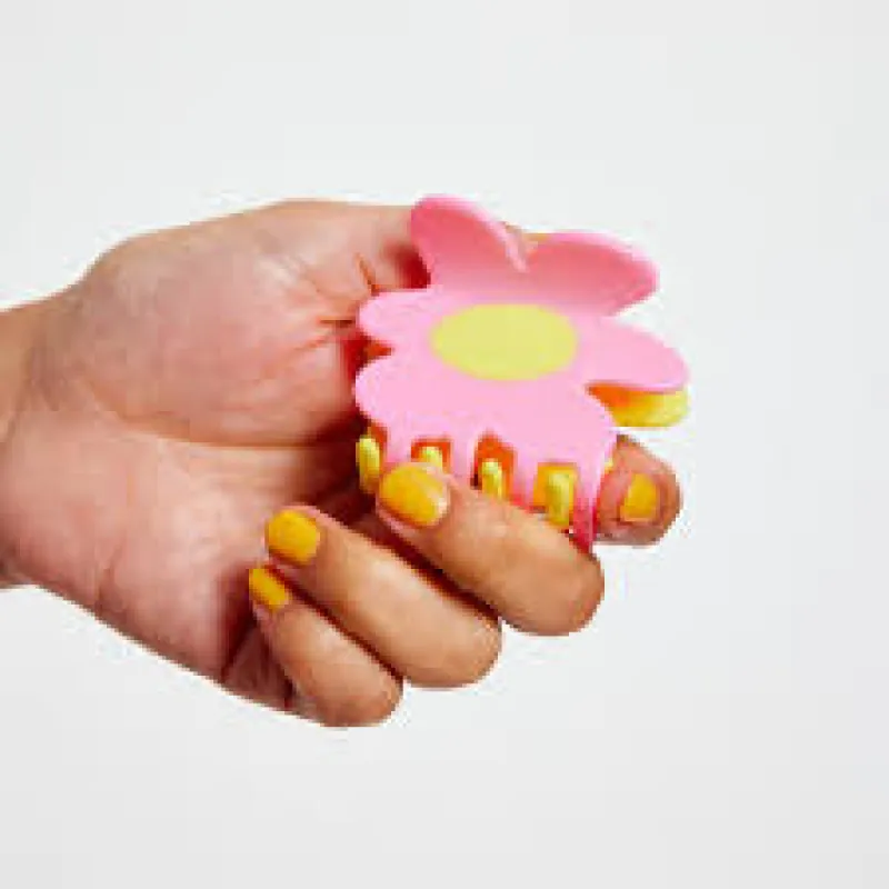 Flower Claw - Yellow & Pink sold by Nooworks