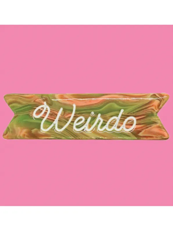 Eugenia Weirdo Hair Clip sold by Nooworks