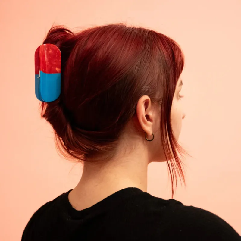 Pill Capsule Hair Claw sold by Nooworks