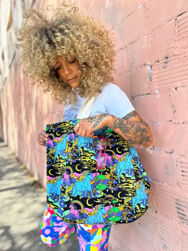 The Mega Tote - Unicorn sold by Nooworks