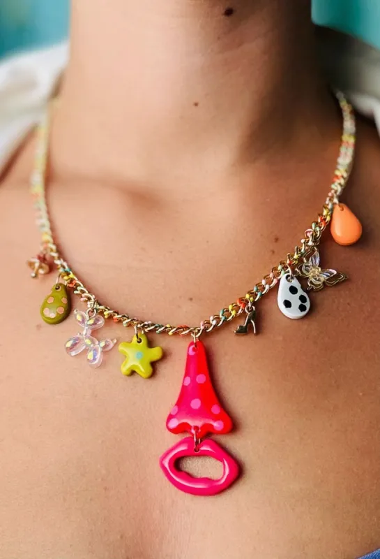 Silly Willy Charm Necklace sold by Nooworks