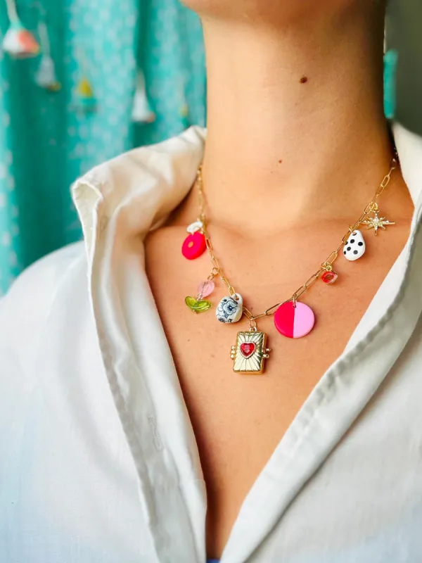 Locket Charm Necklace sold by Nooworks