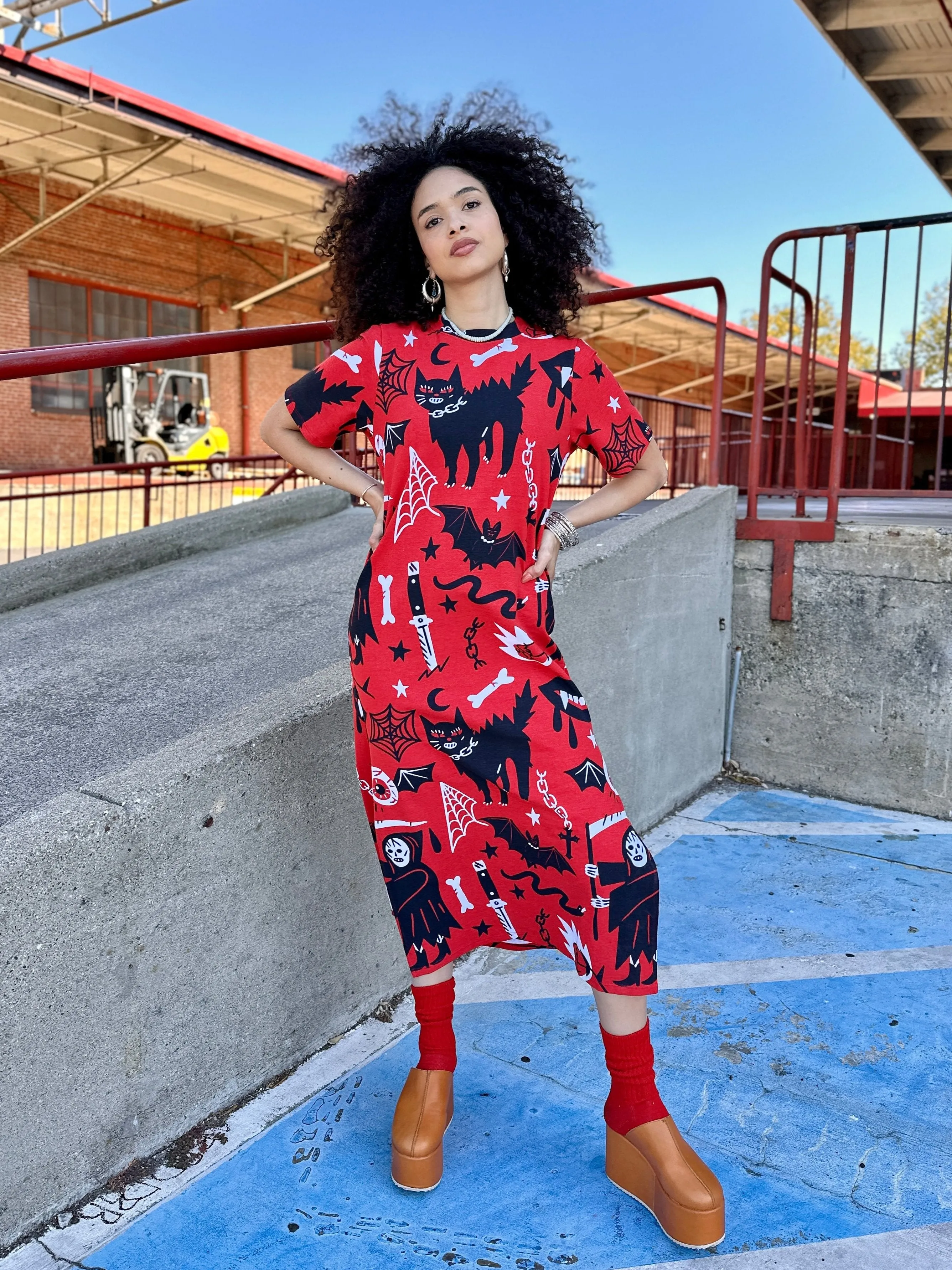 Jersey Maxi Dress Pippa sold by Nooworks product image thumbnail 3