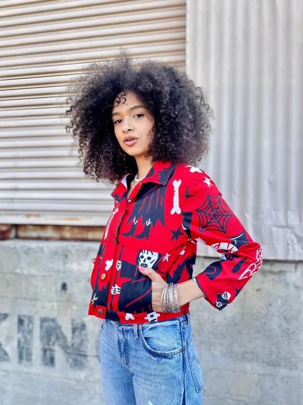 Twill Shorty Jacket Pippa made by Nooworks