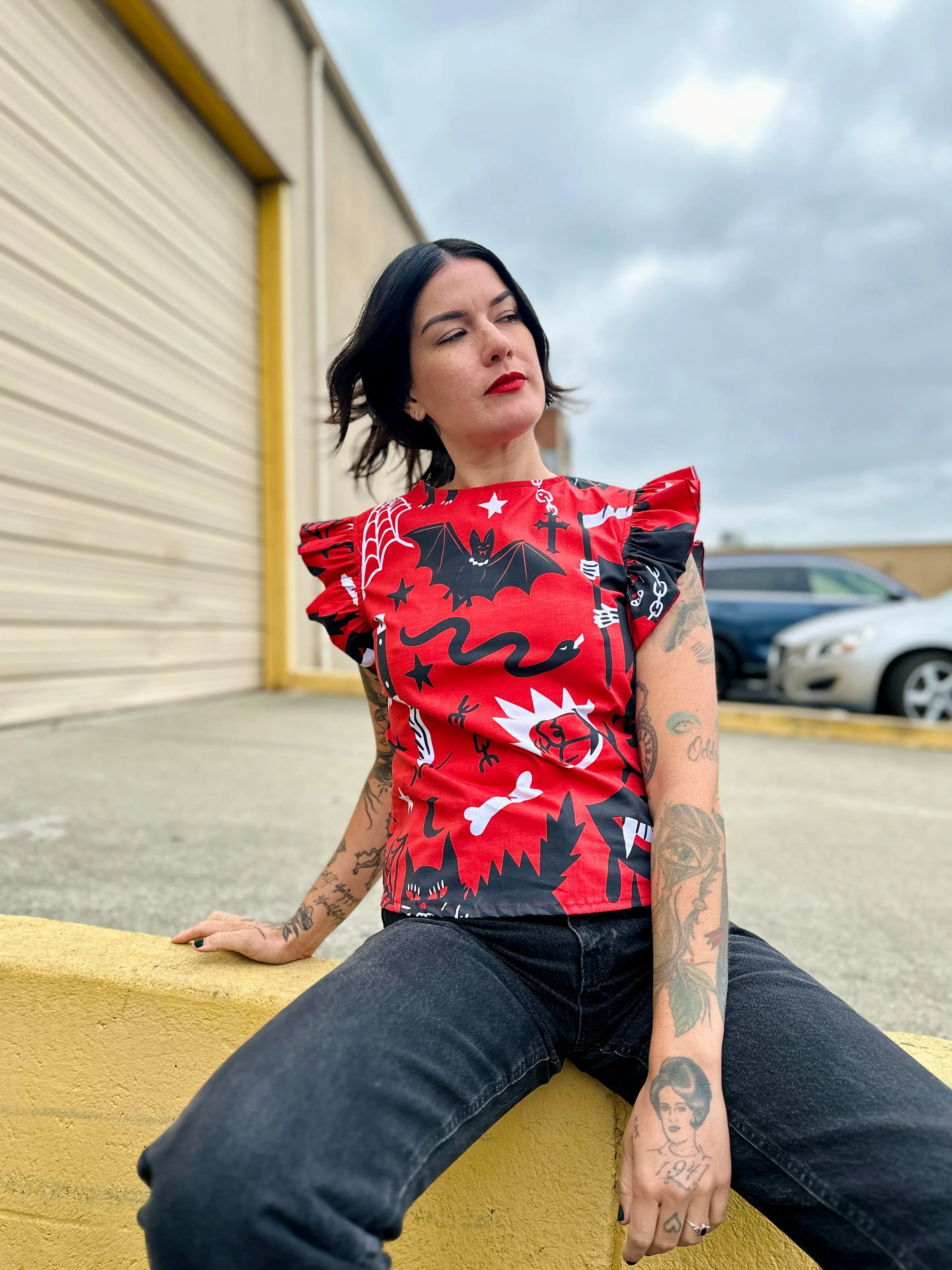 Ruffle Top Pippa sold by Nooworks product image thumbnail 3