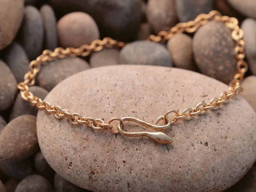 Serpent Hook Chain Necklace sold by Nooworks product image thumbnail 2