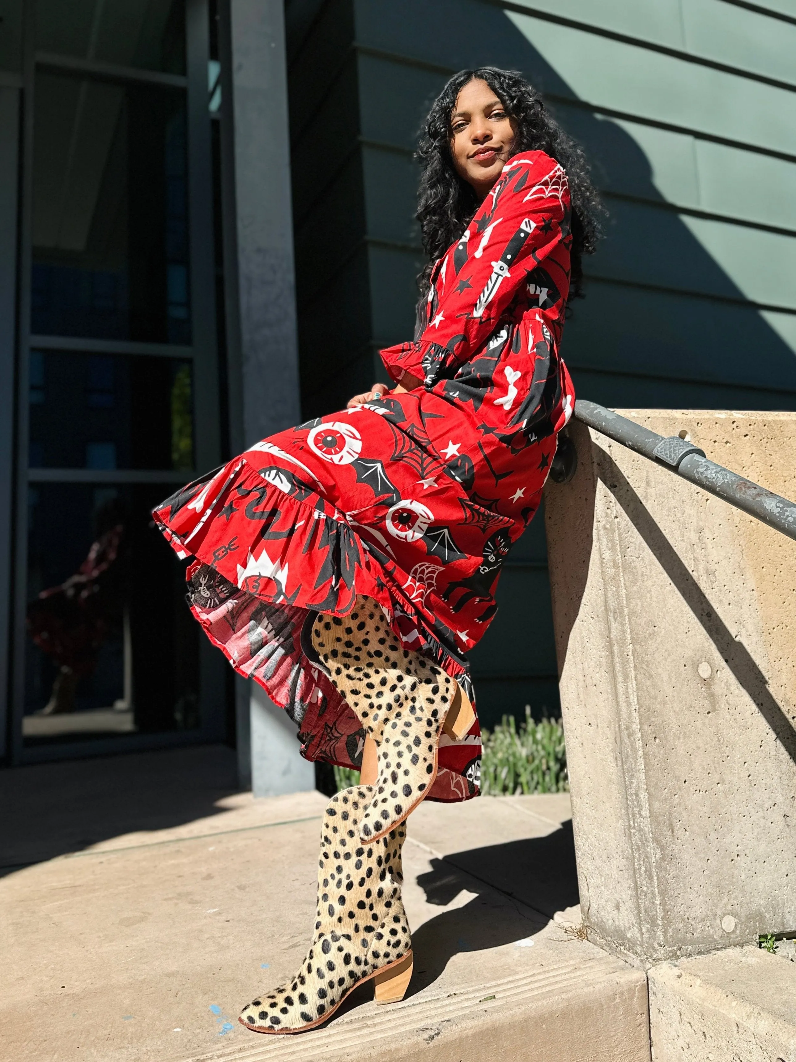 Olive Dress Pippa sold by Nooworks product image thumbnail 3