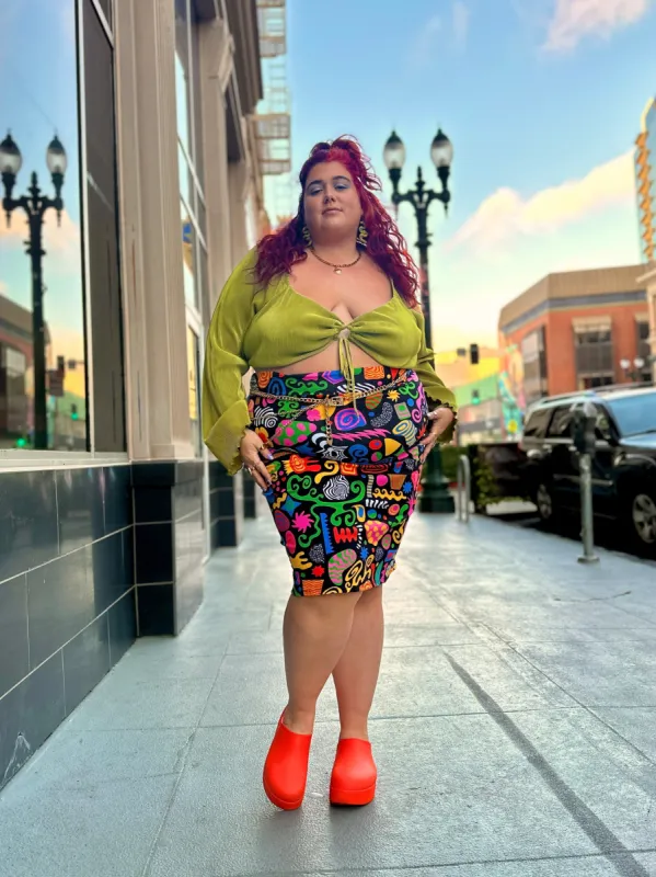 Wiggle Skirt ~Party Mix~ sold by Nooworks