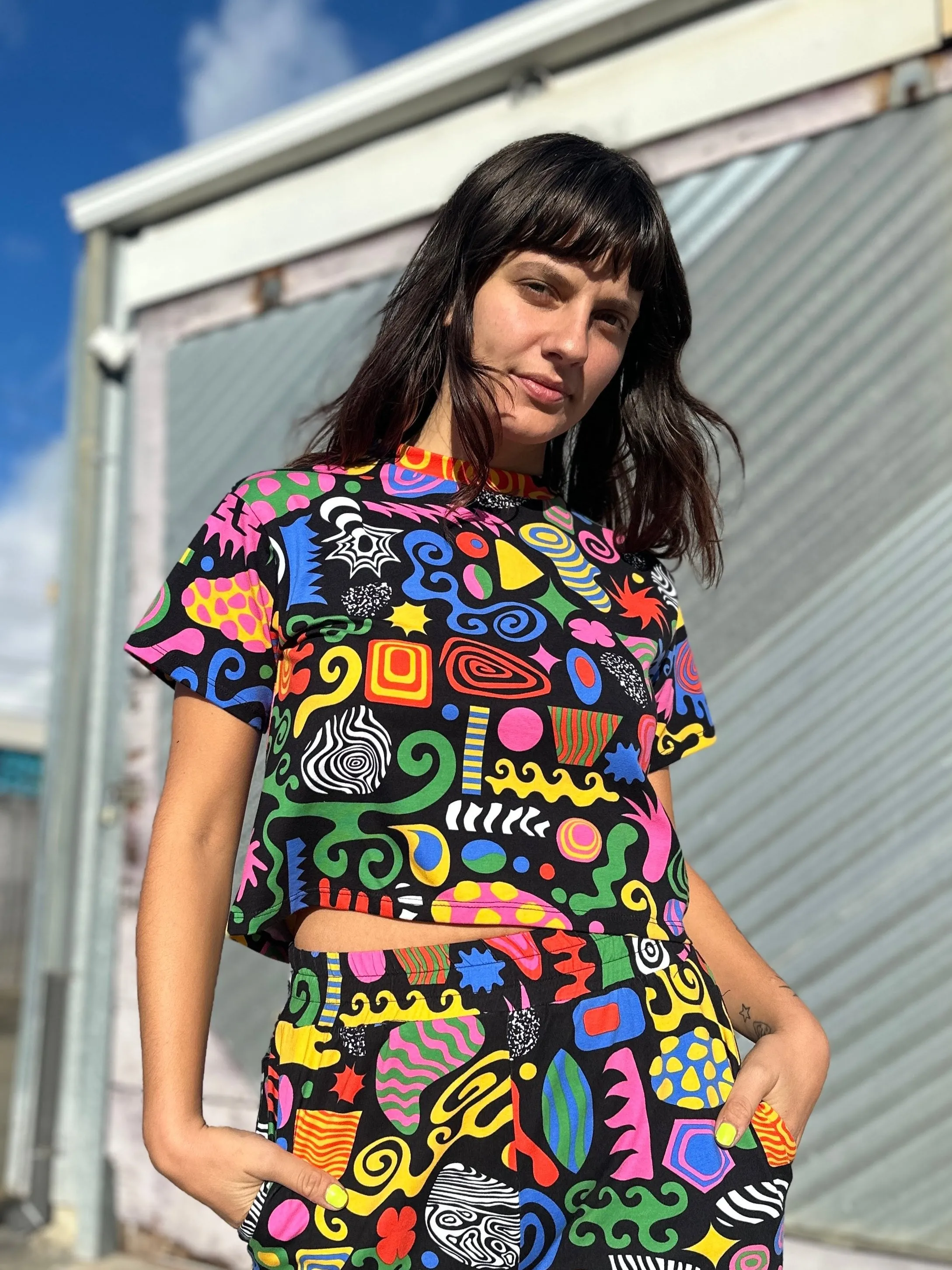 Crop Top ~Party Mix~ sold by Nooworks product image thumbnail 4