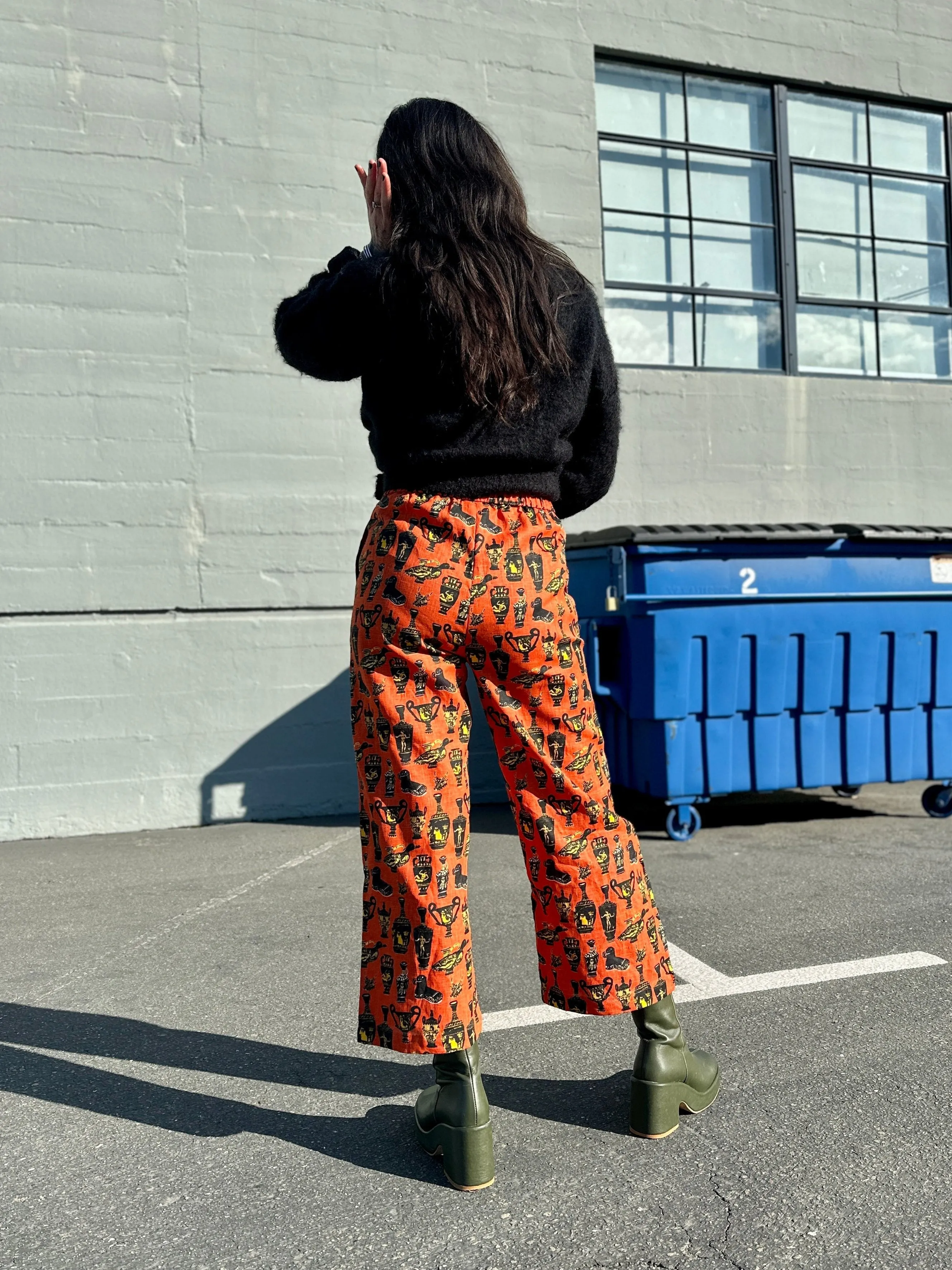 Linen Catalina Pant Pots sold by Nooworks product image thumbnail 3