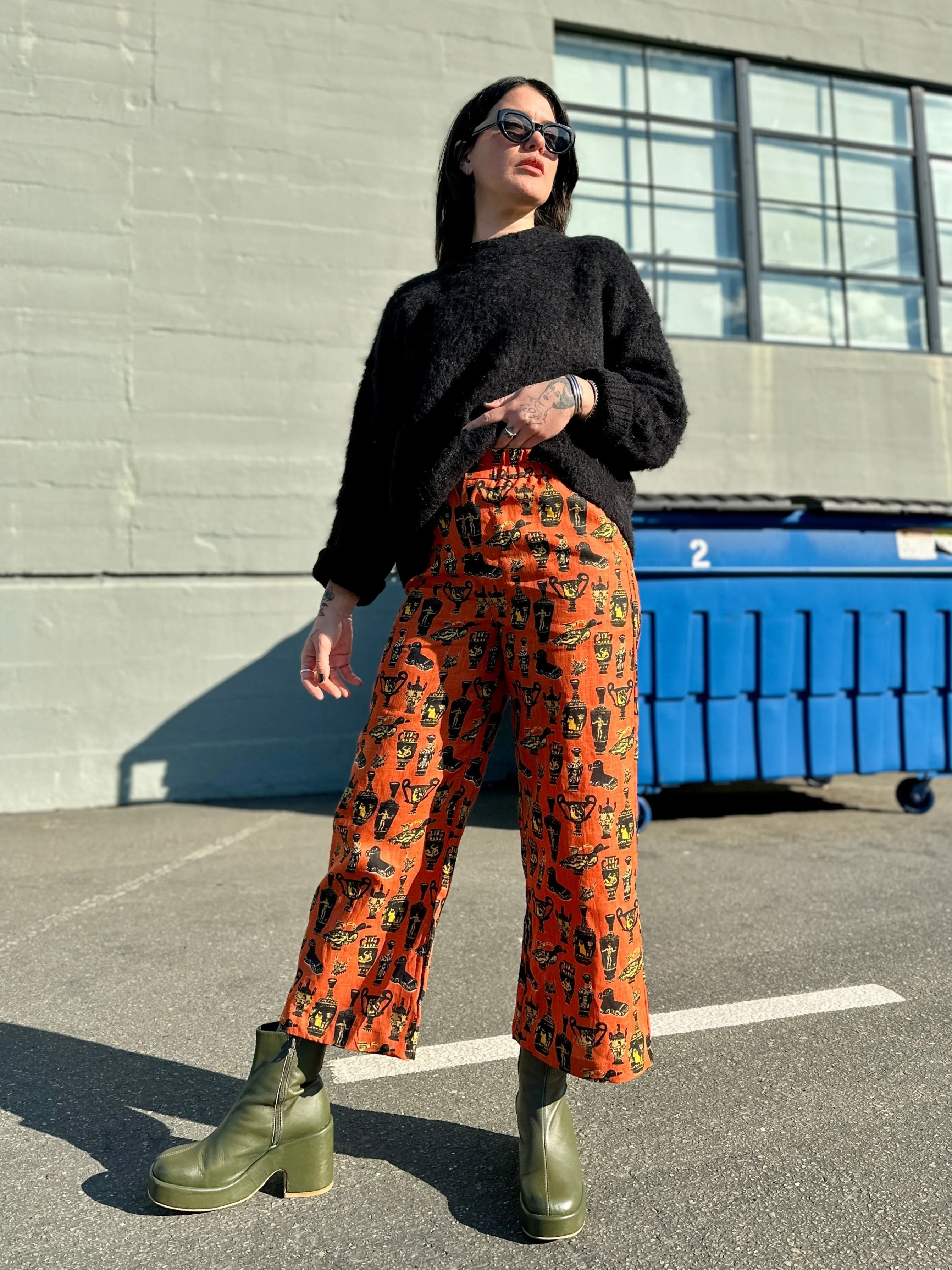 Linen Catalina Pant Pots sold by Nooworks