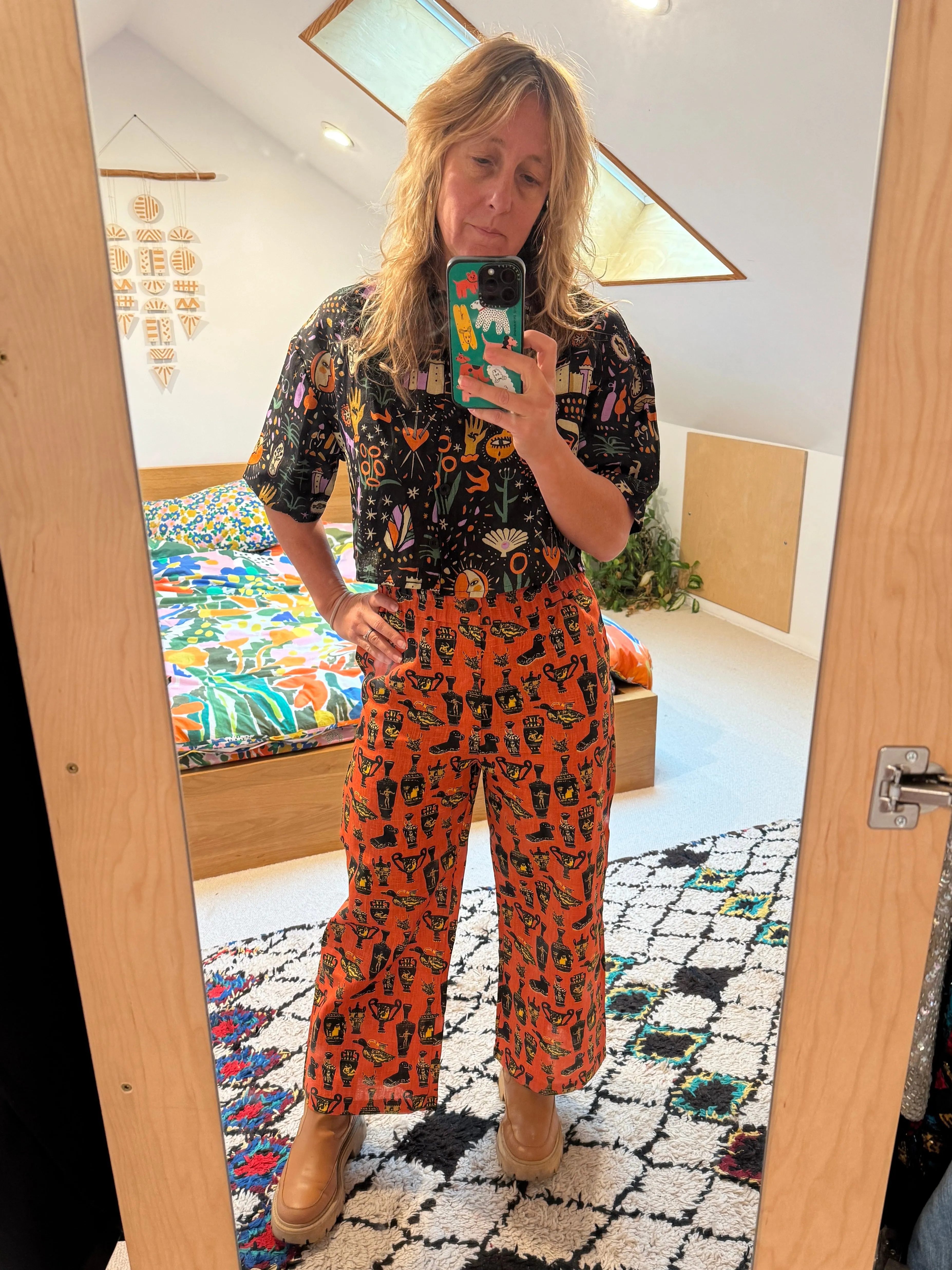 Linen Olivia Top Tarot Garden sold by Nooworks product image thumbnail 3