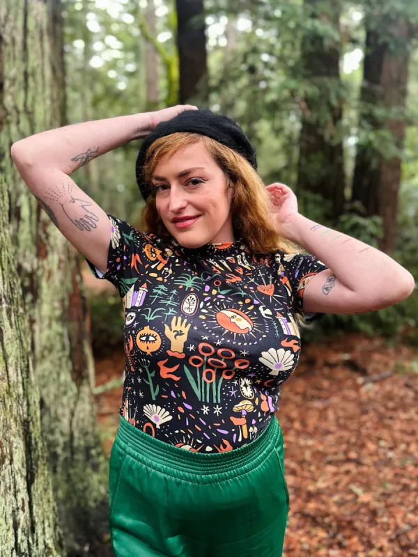 Mock Neck Tarot Garden sold by Nooworks