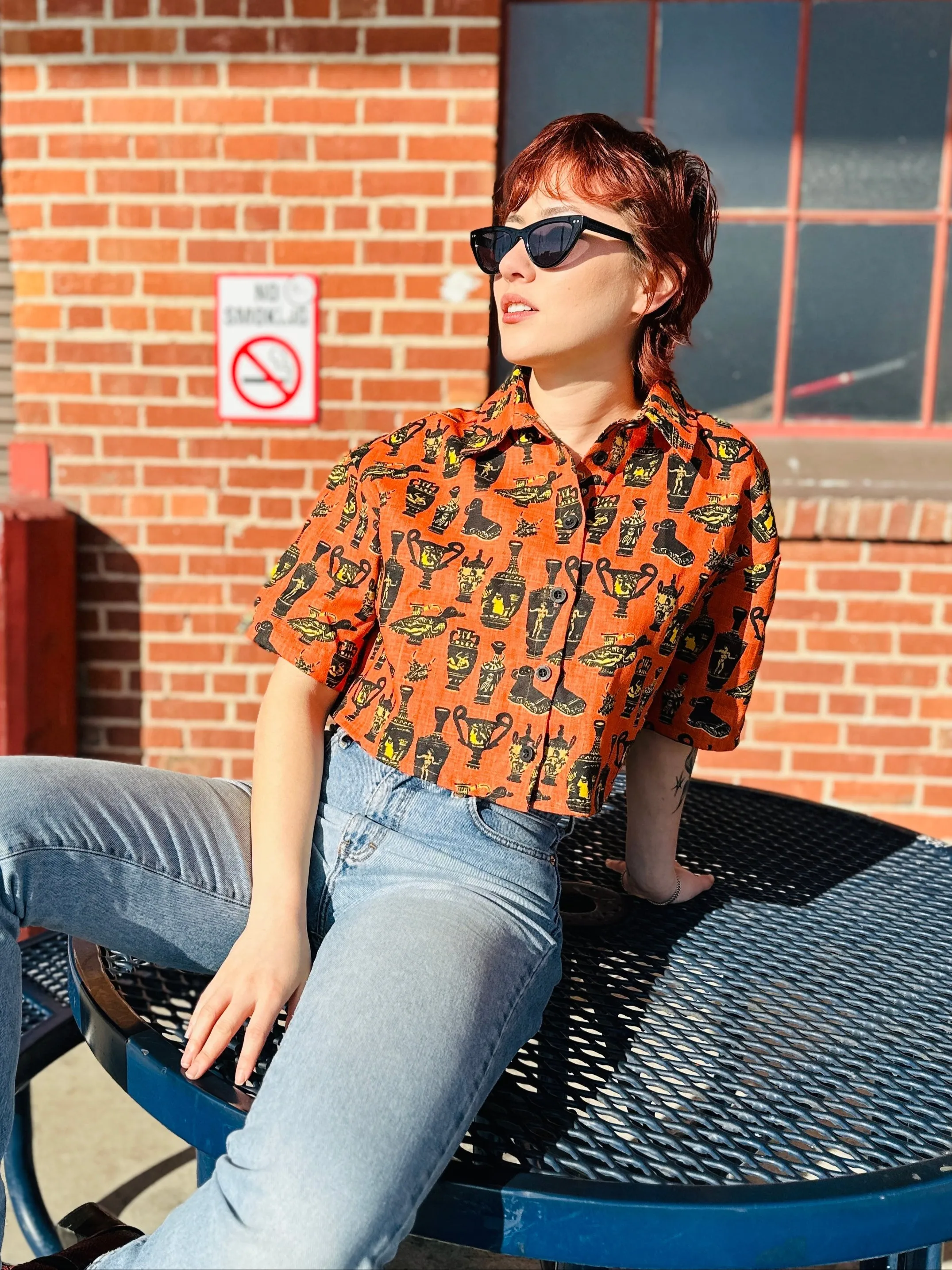 Linen Olivia Top Pots sold by Nooworks