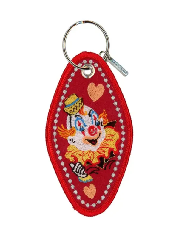 Love Fool Embroidered Keychain sold by Nooworks