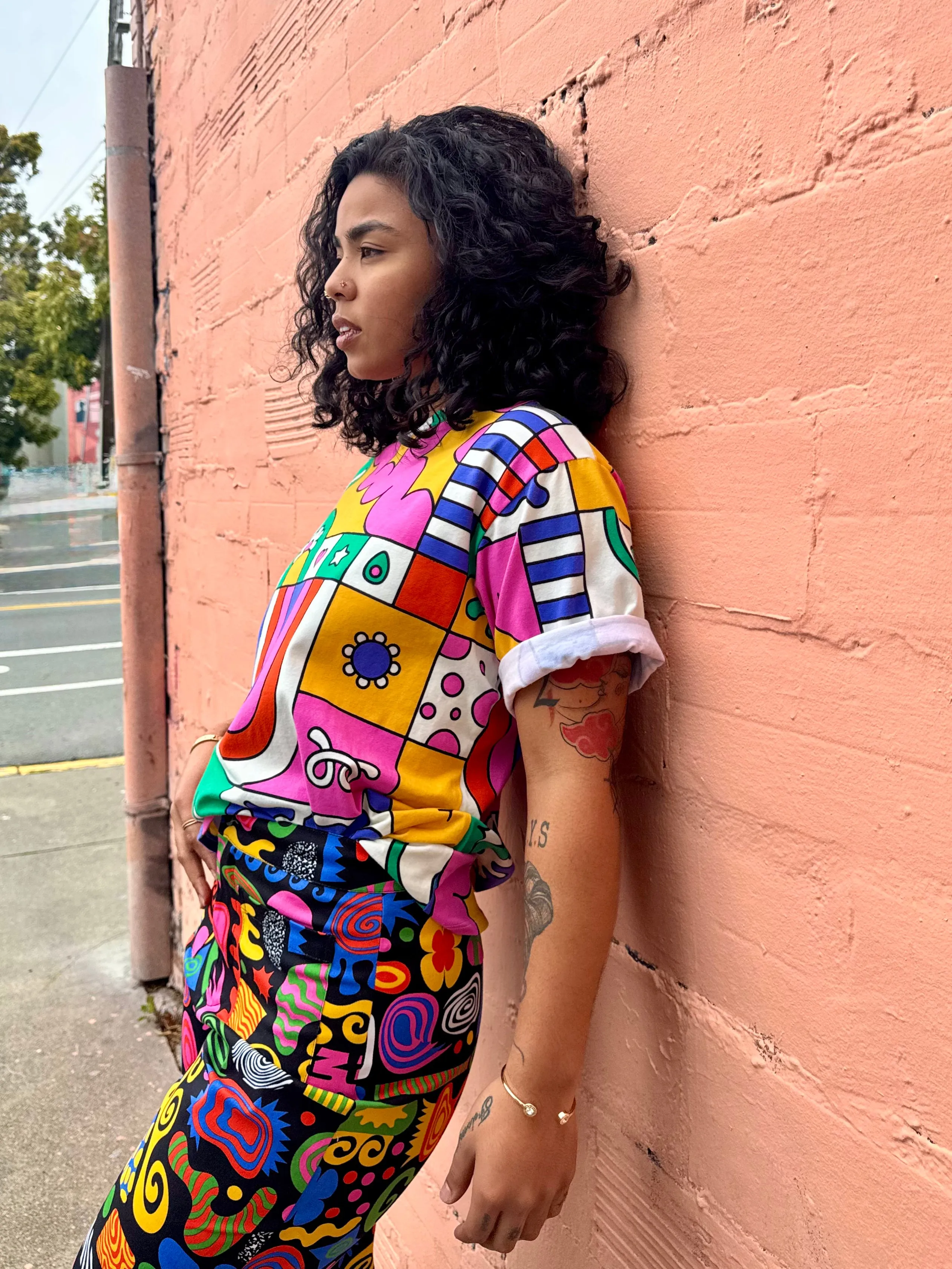 Oversized Tee Wormiverse sold by Nooworks product image thumbnail 3