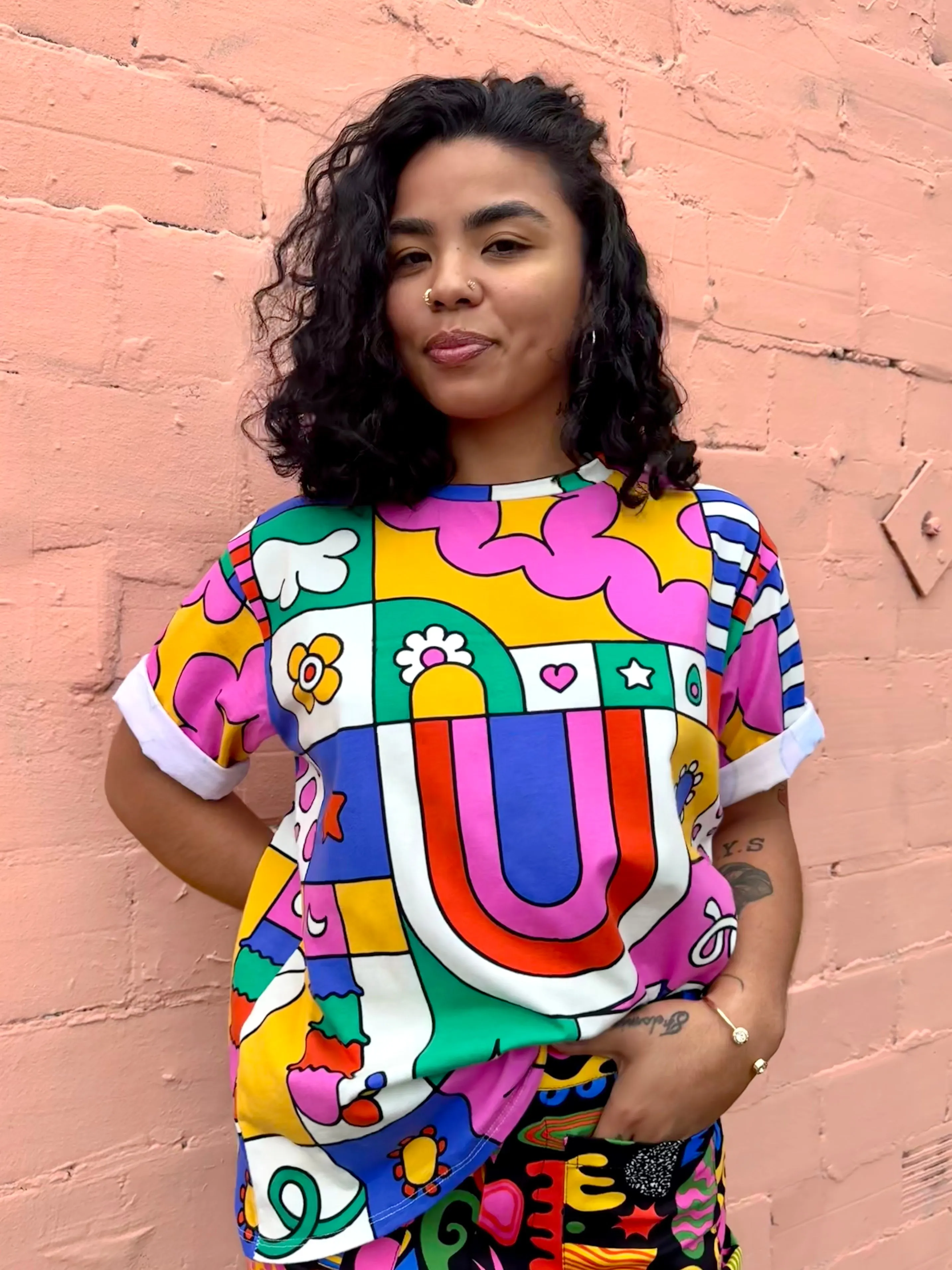 Oversized Tee Wormiverse sold by Nooworks product image thumbnail 2