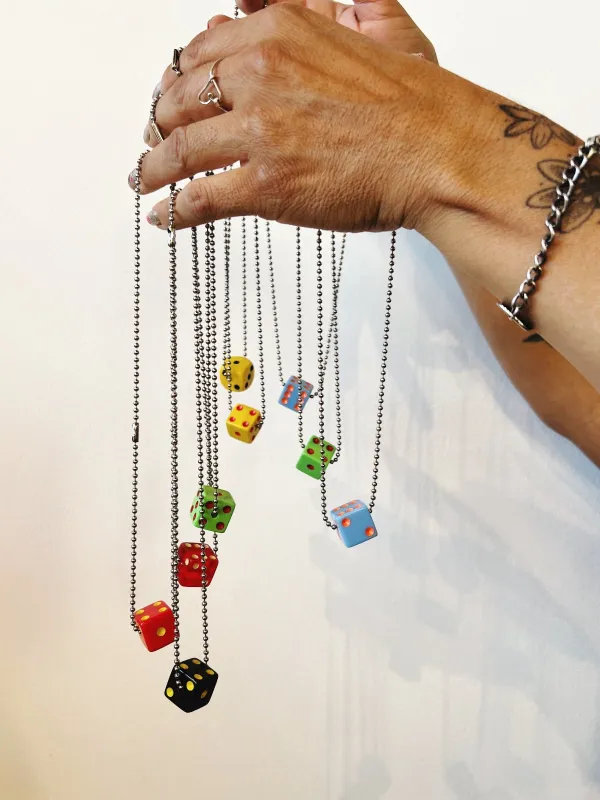 Dice Necklace - Assorted sold by Nooworks