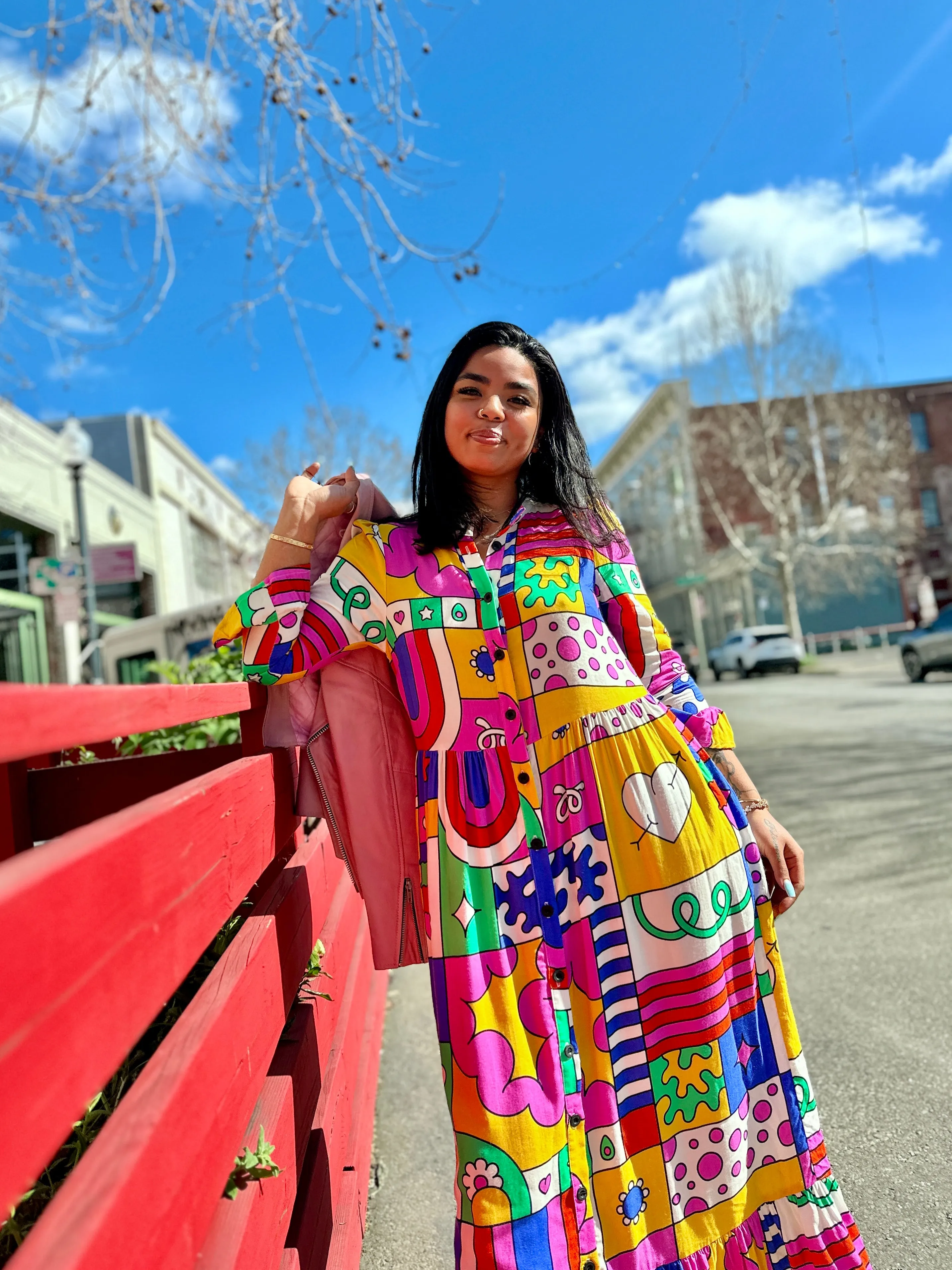 Olive Dress Wormiverse sold by Nooworks product image thumbnail 3