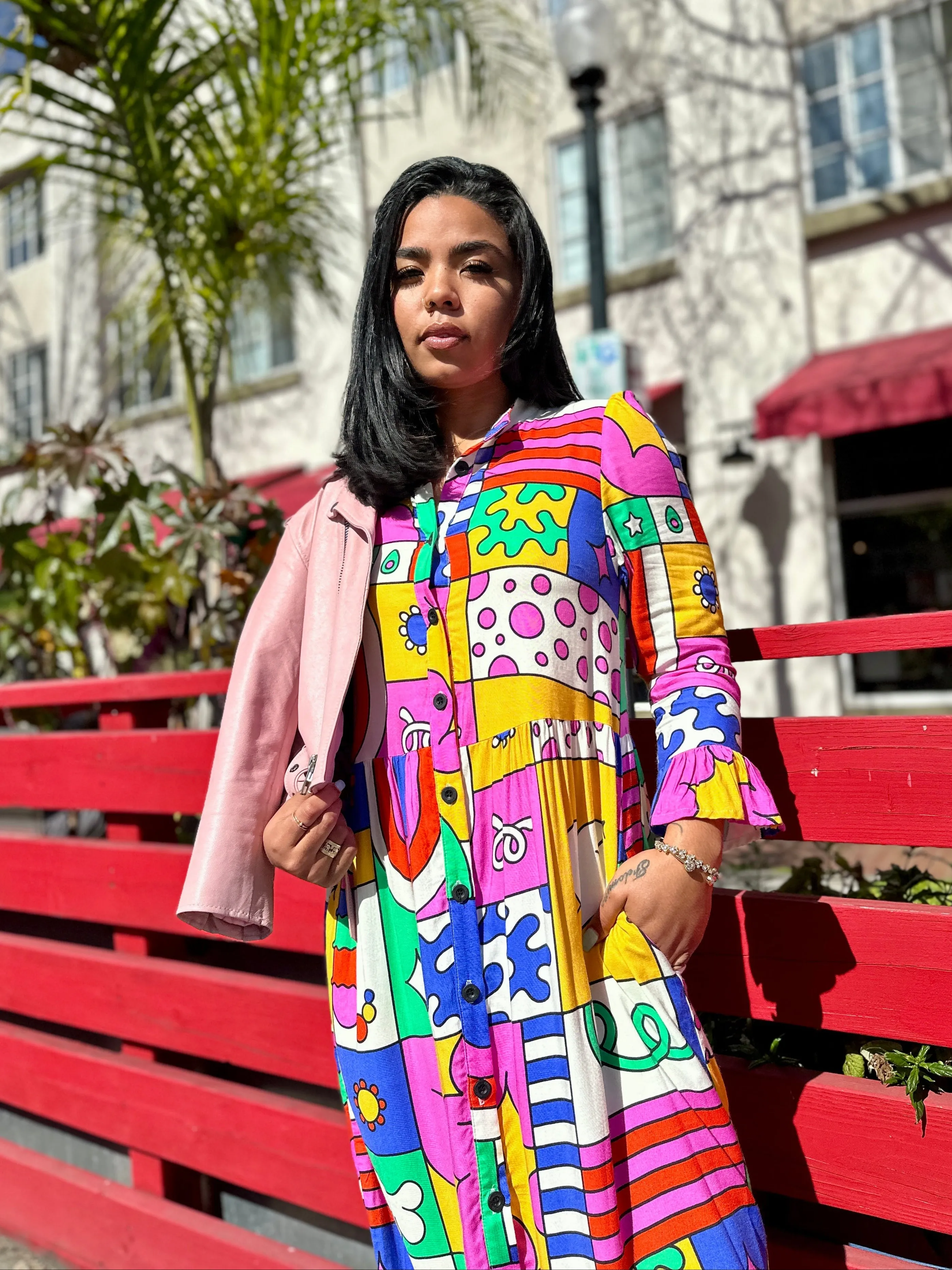 Olive Dress Wormiverse sold by Nooworks product image thumbnail 2