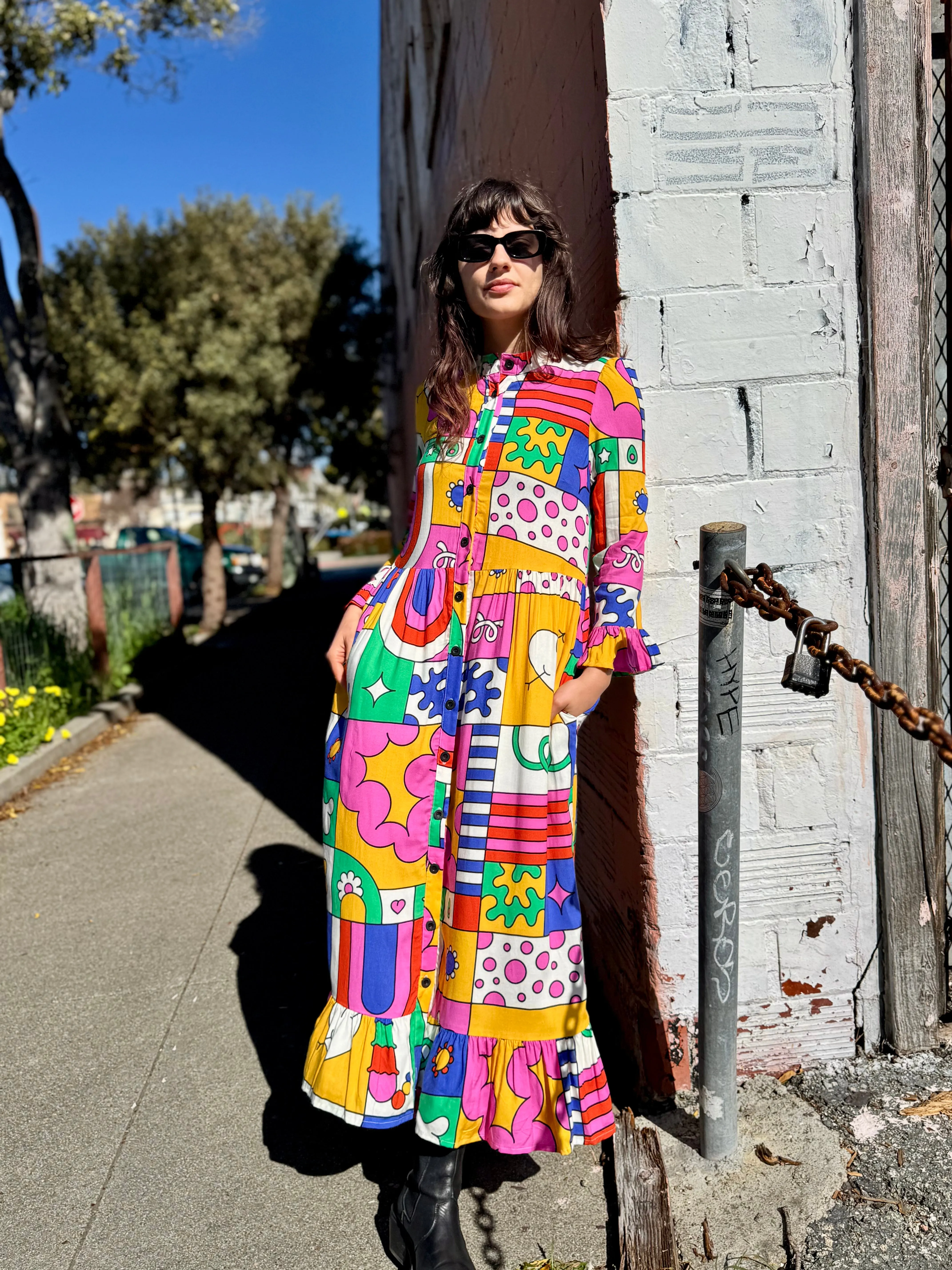 Olive Dress Wormiverse sold by Nooworks product image thumbnail 4