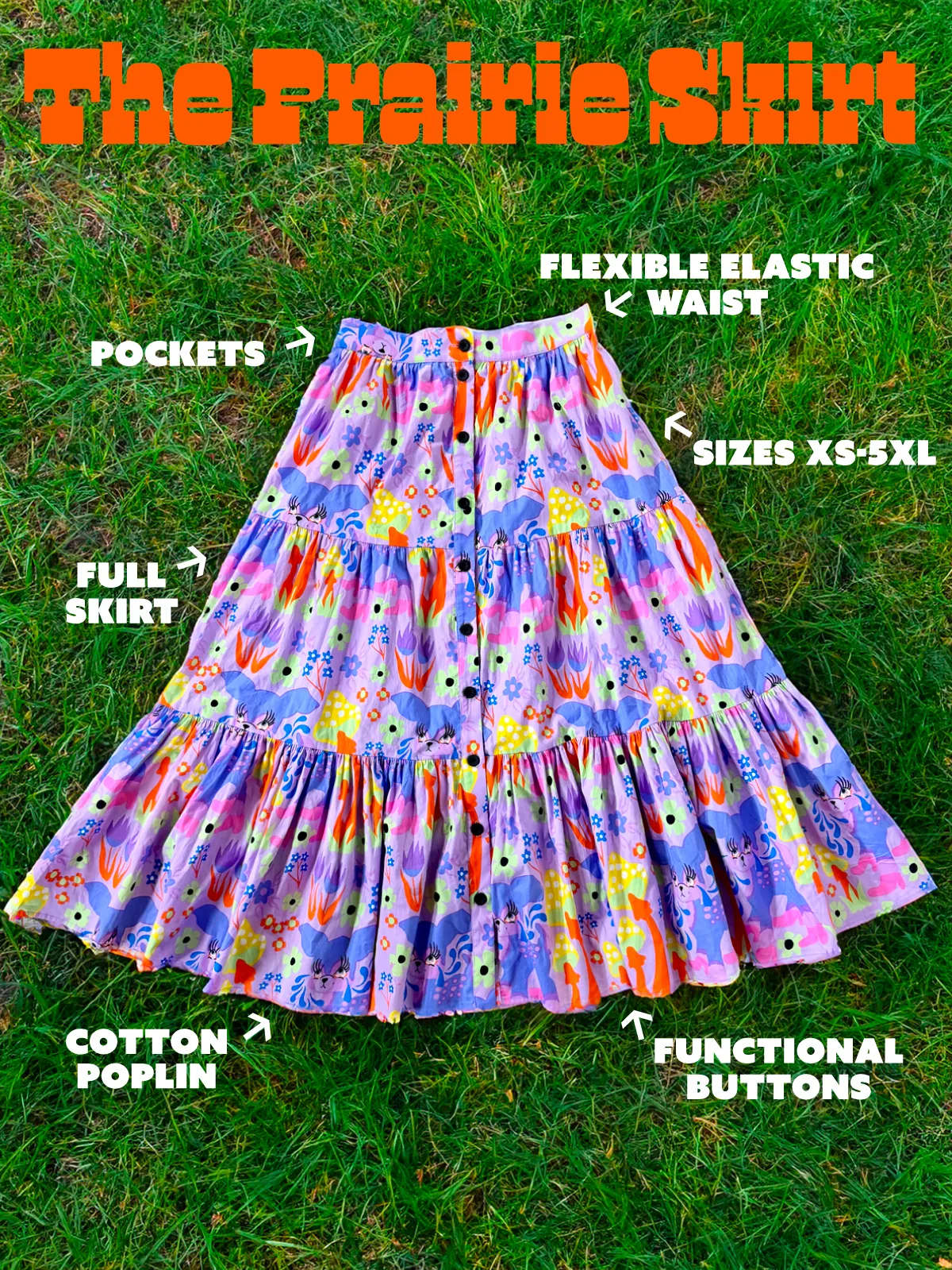 Prairie Skirt Cry Baby sold by Nooworks product image thumbnail 2