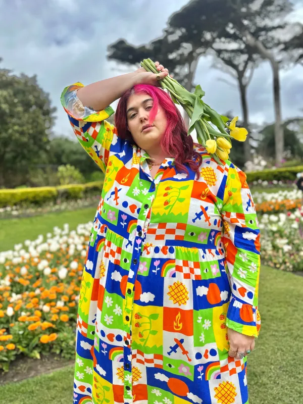 Olive Dress Gentilhomme sold by Nooworks