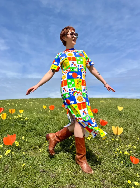 Jersey Maxi Dress Gentilhomme sold by Nooworks