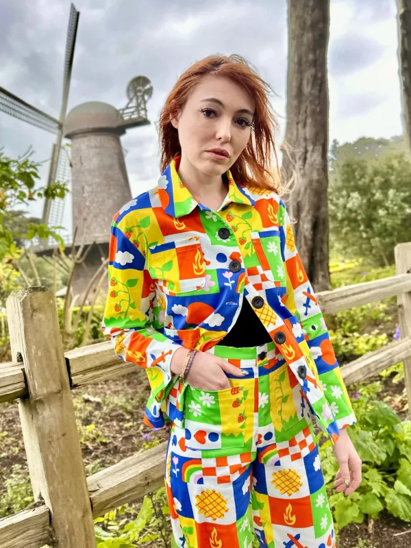 ★NOTHING WRITTEN★French Work Jacket★フレンチ ジャケット 7TH / French work jacket (Vintage blue) - Nothing written