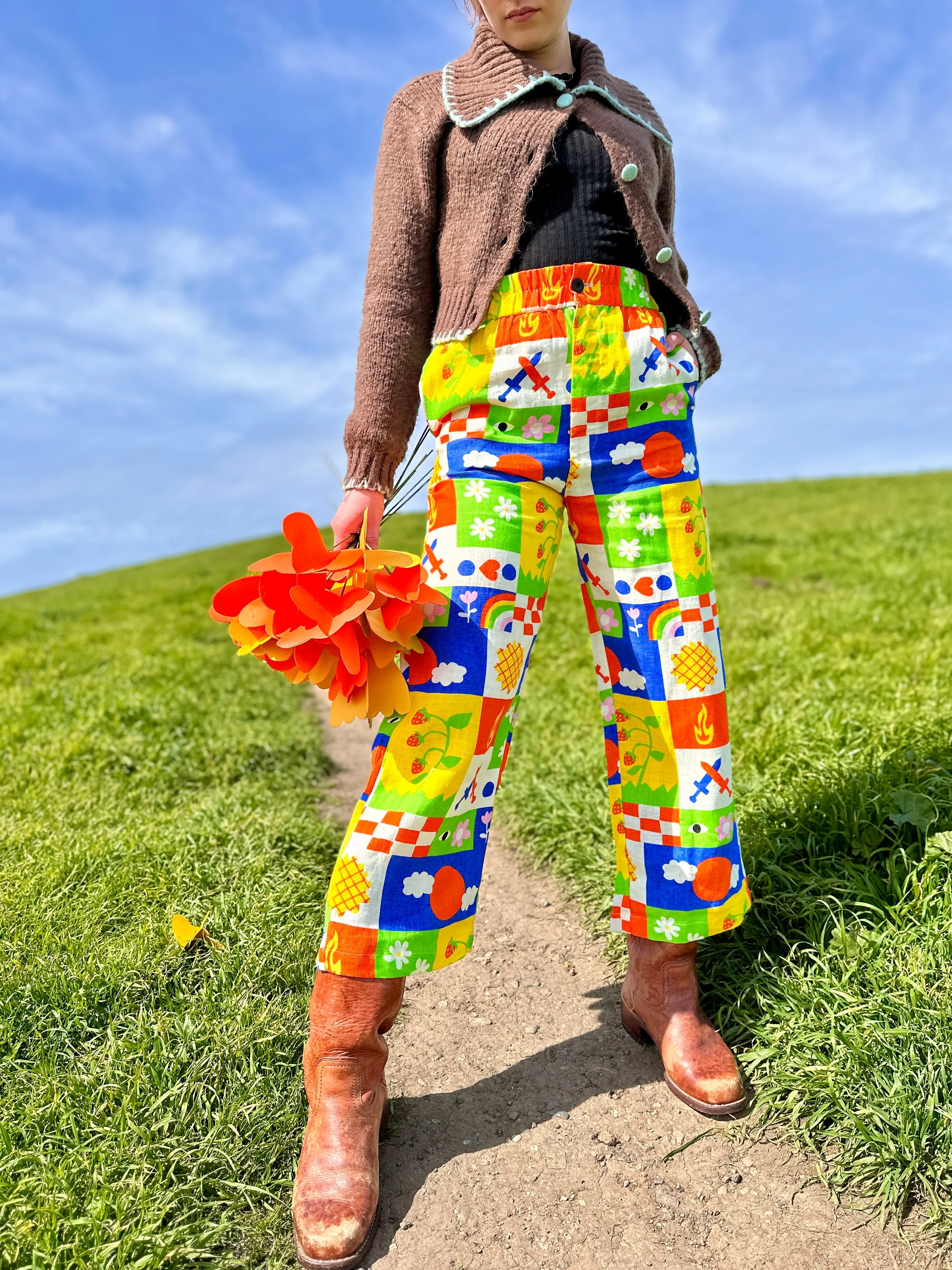 Linen Catalina Pant Gentilhomme sold by Nooworks product image thumbnail 2