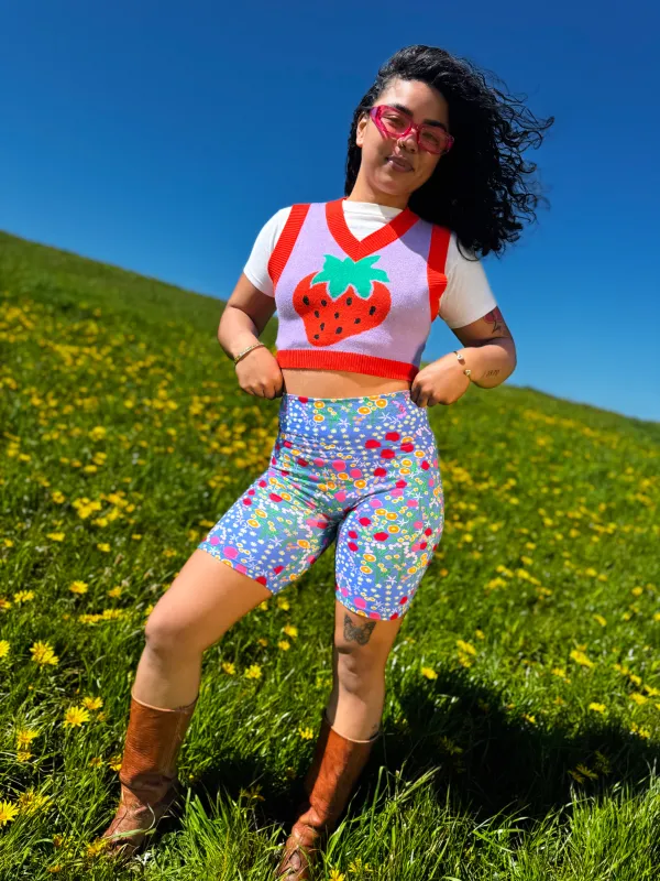 Bike Short Super Bloom sold by Nooworks