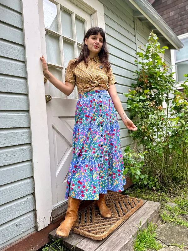 Prairie Skirt Super Bloom sold by Nooworks