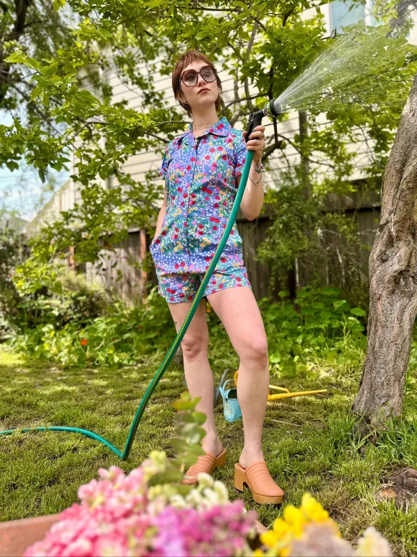 Shortalls Super Bloom sold by Nooworks