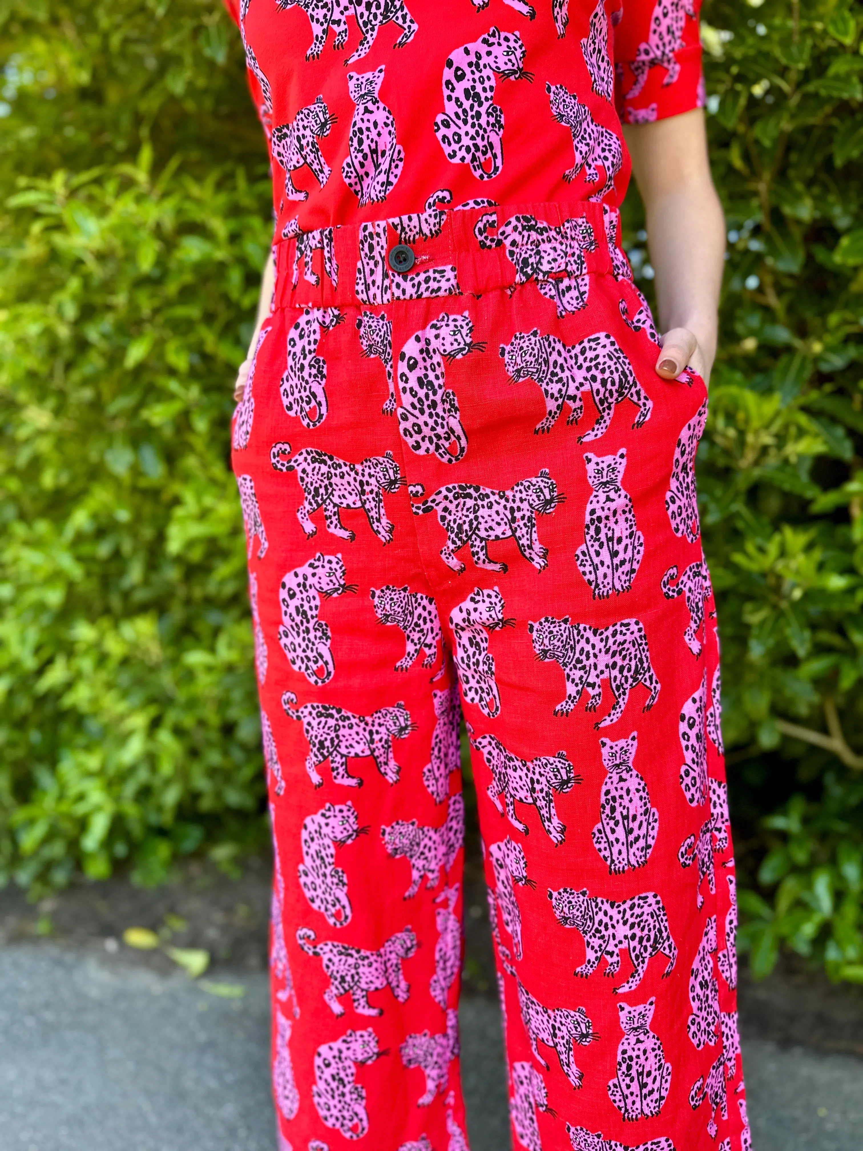 Linen Catalina Pant Sondler Cat sold by Nooworks product image thumbnail 2