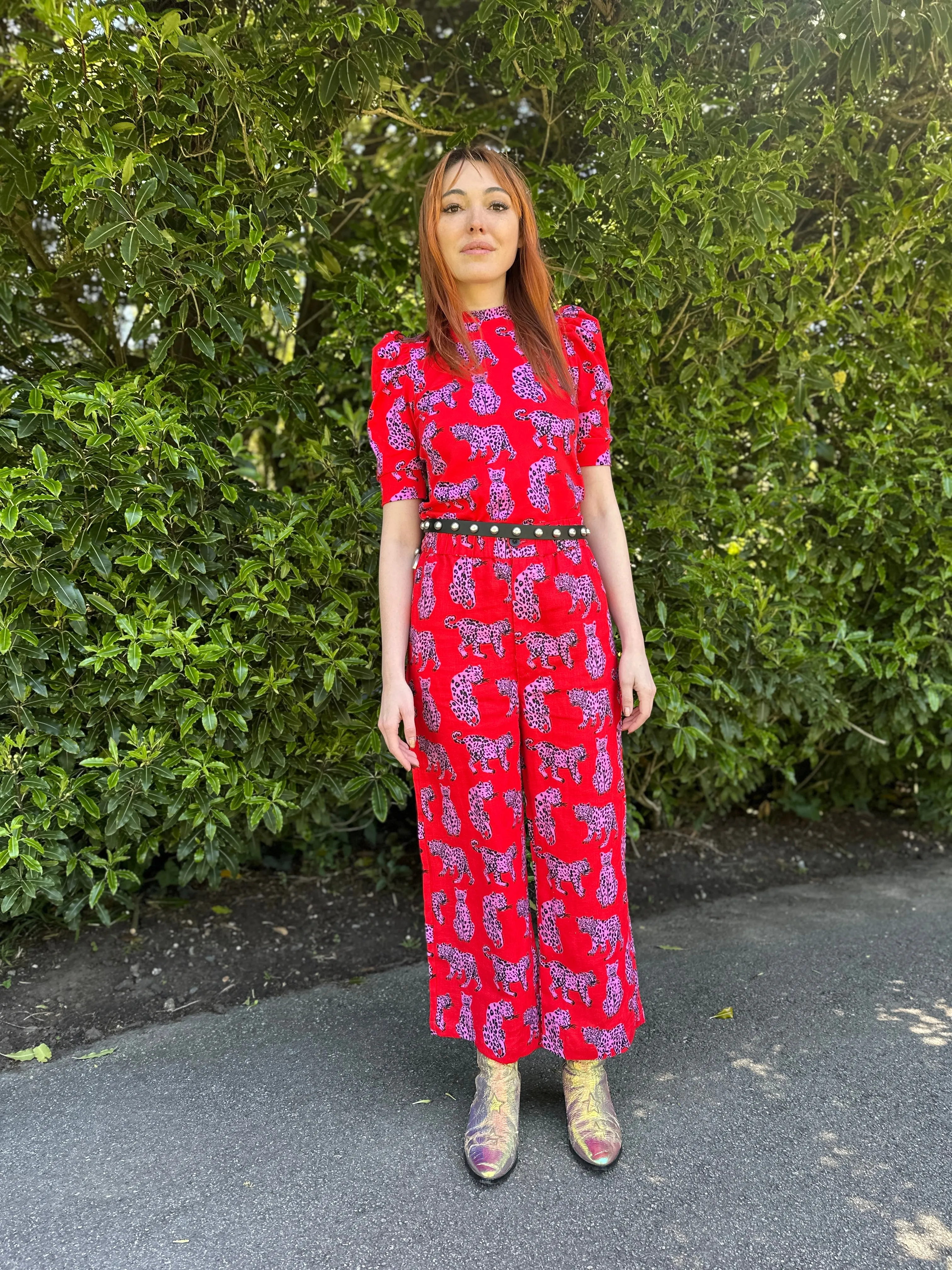 Linen Catalina Pant Sondler Cat sold by Nooworks product image thumbnail 3