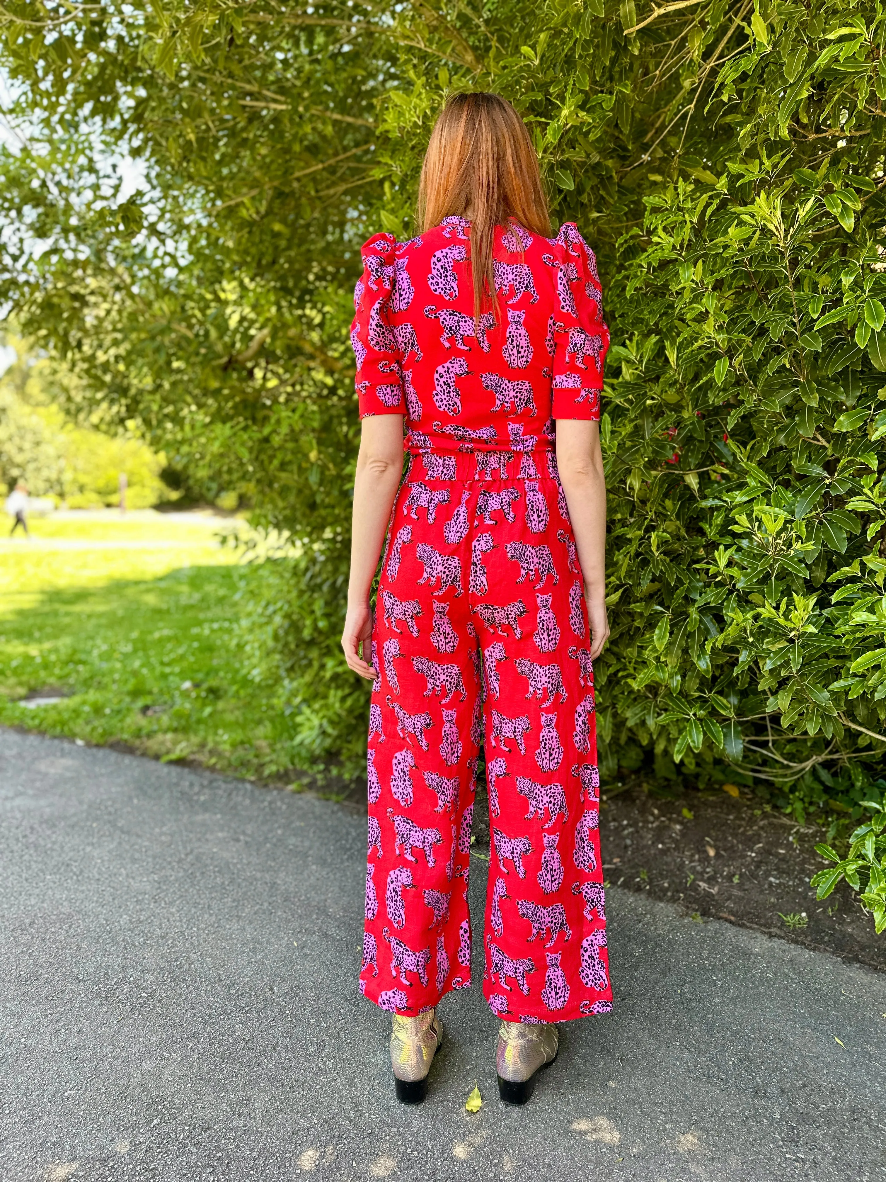 Linen Catalina Pant Sondler Cat sold by Nooworks product image thumbnail 4