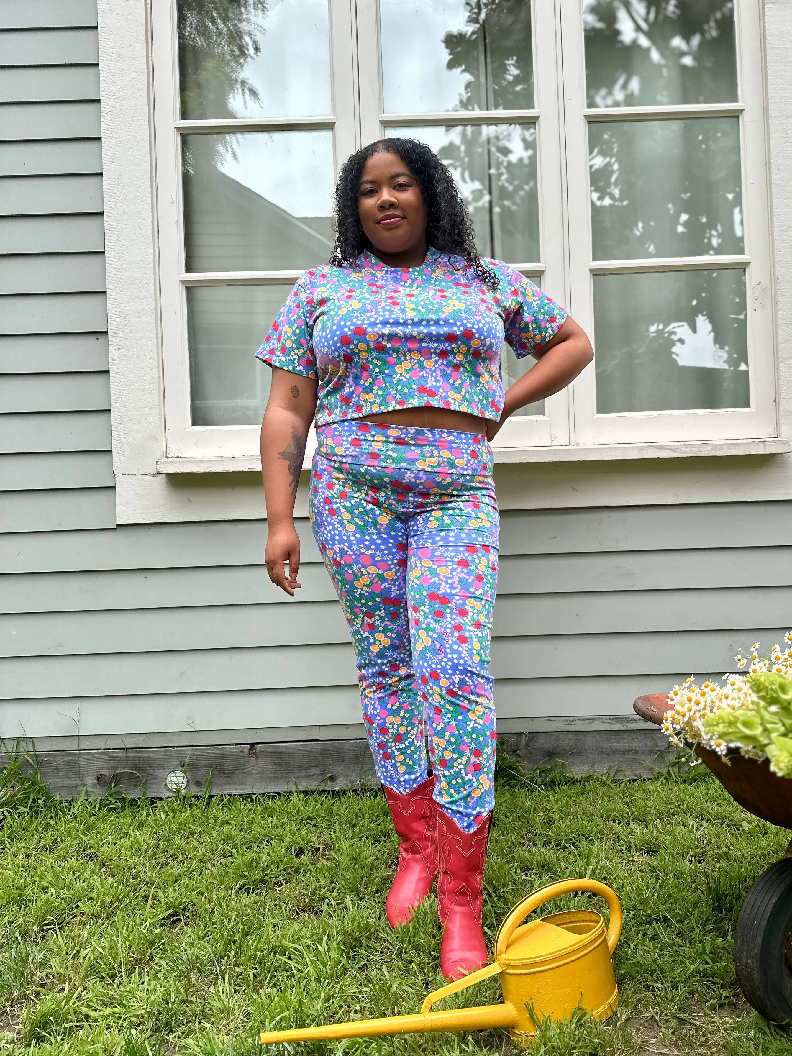 Crop Top Super Bloom sold by Nooworks product image thumbnail 5