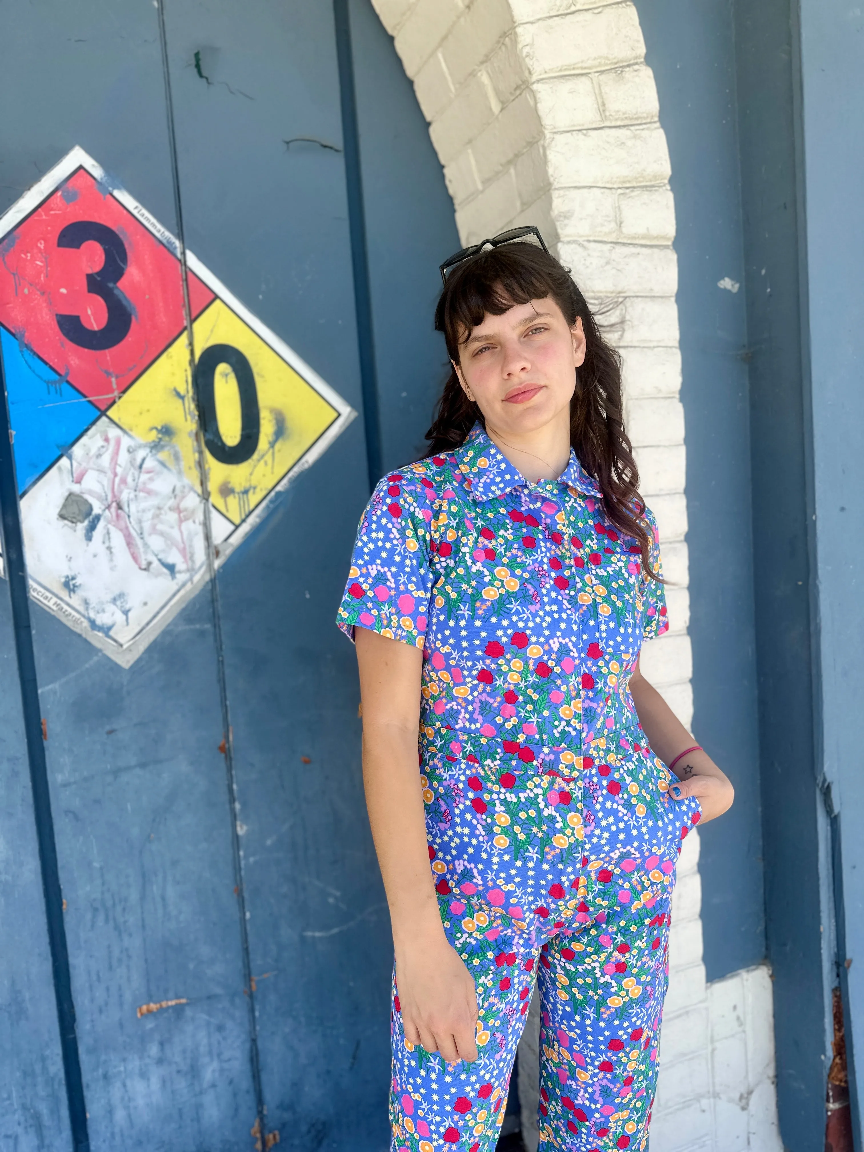 Twill Coveralls Super Bloom sold by Nooworks