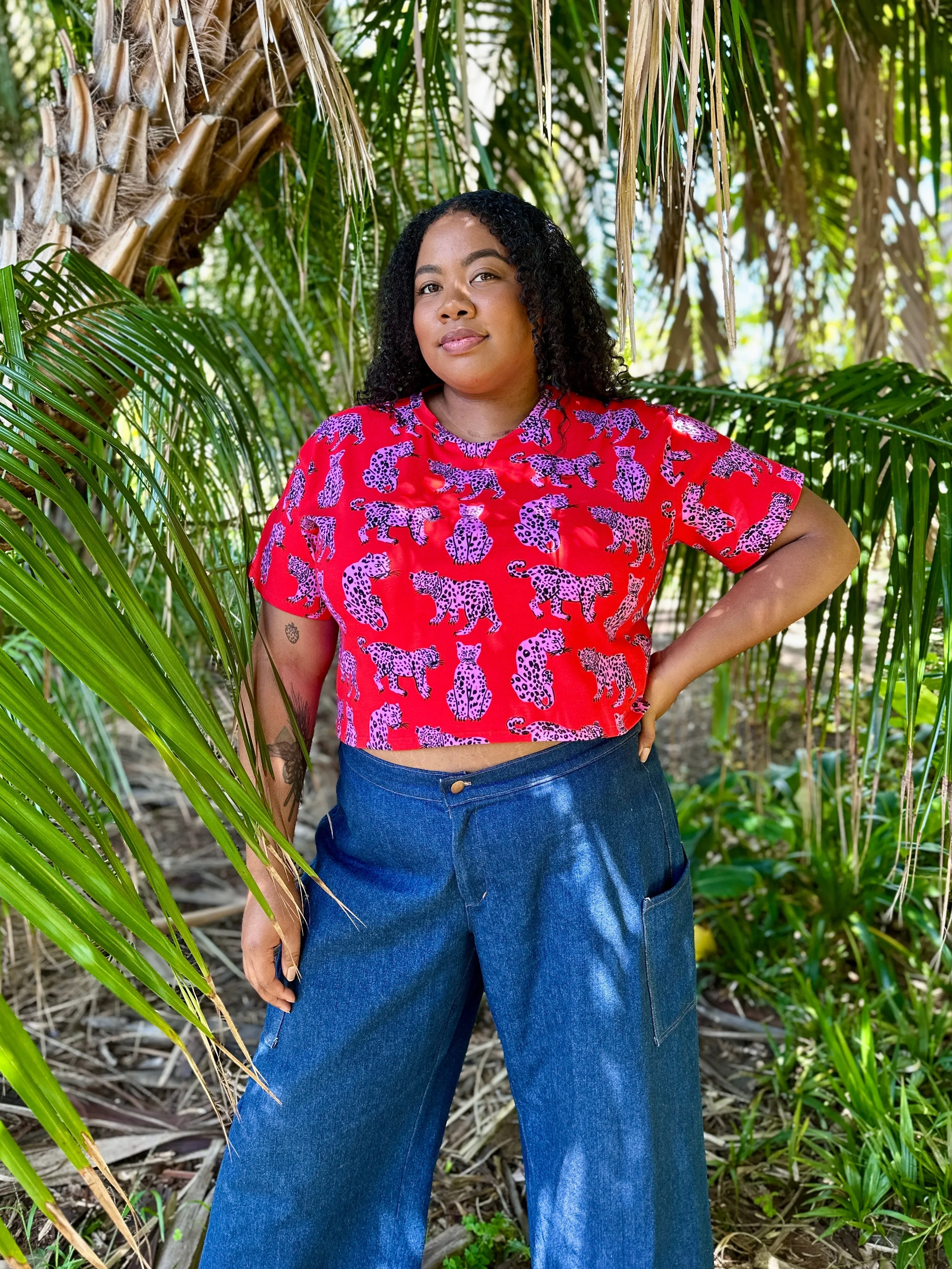 Crop Top Sondler Cat sold by Nooworks product image thumbnail 3