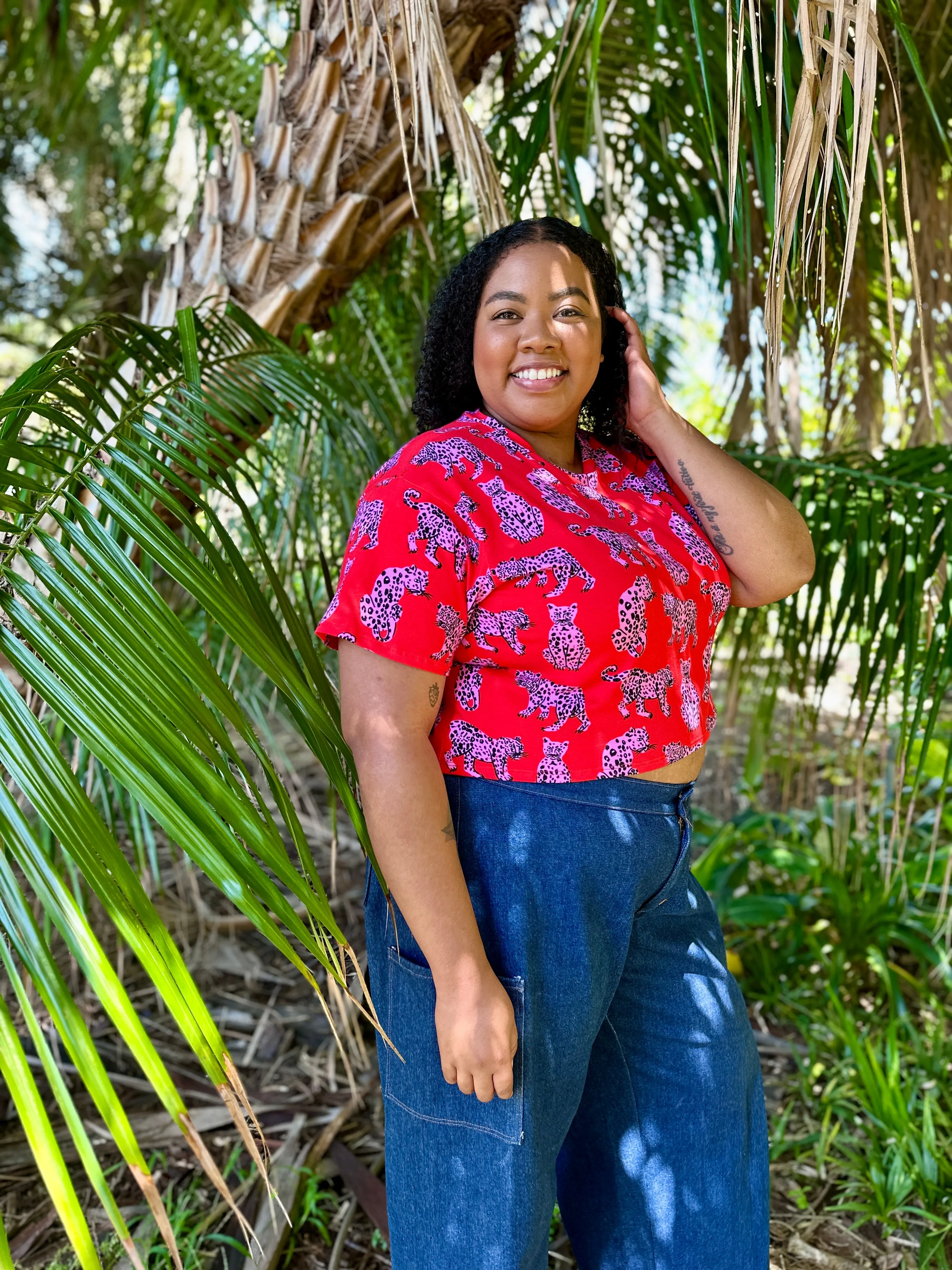 Crop Top Sondler Cat sold by Nooworks product image thumbnail 5