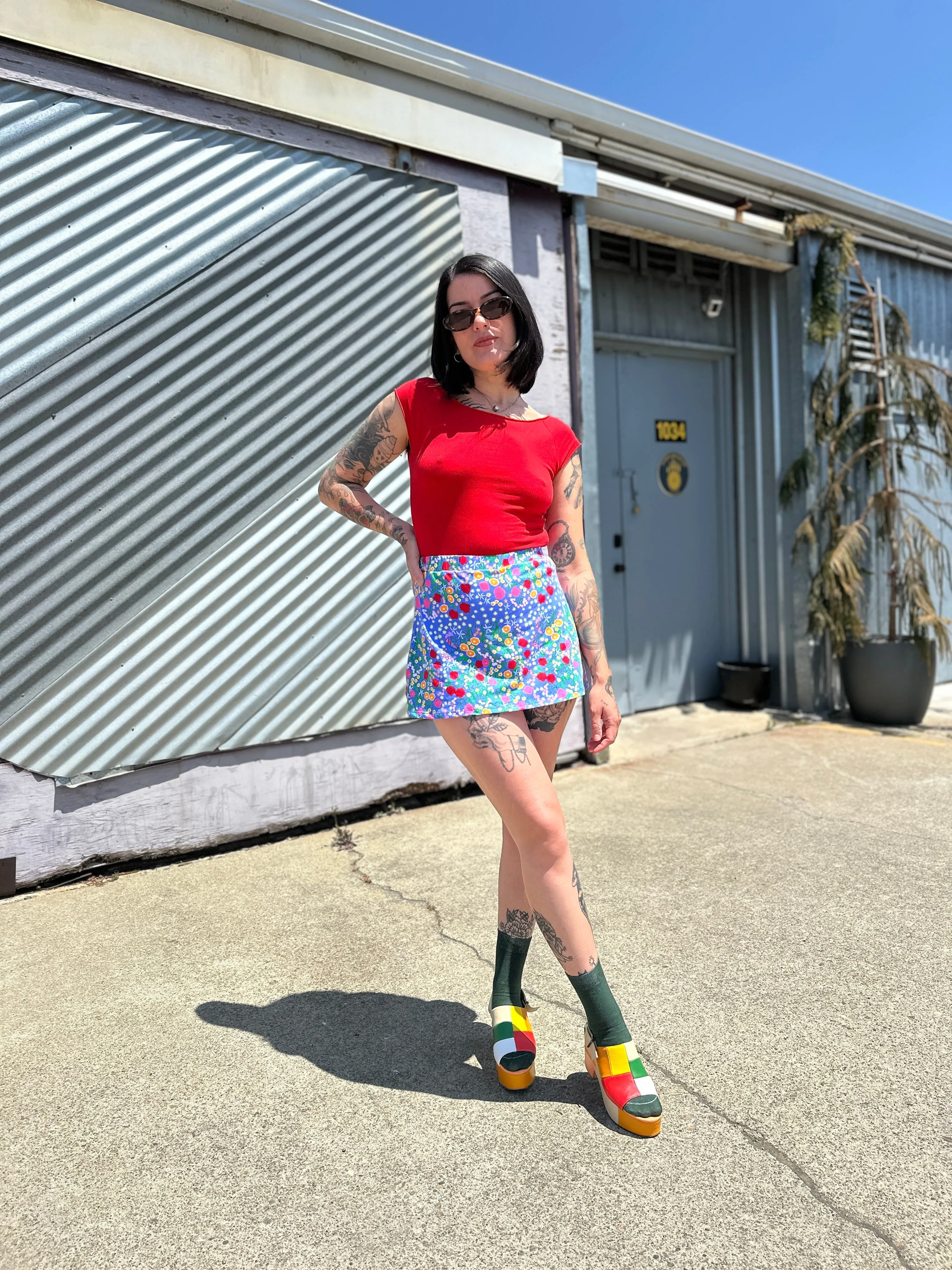 Cheeky Skort Super Bloom sold by Nooworks product image thumbnail 4