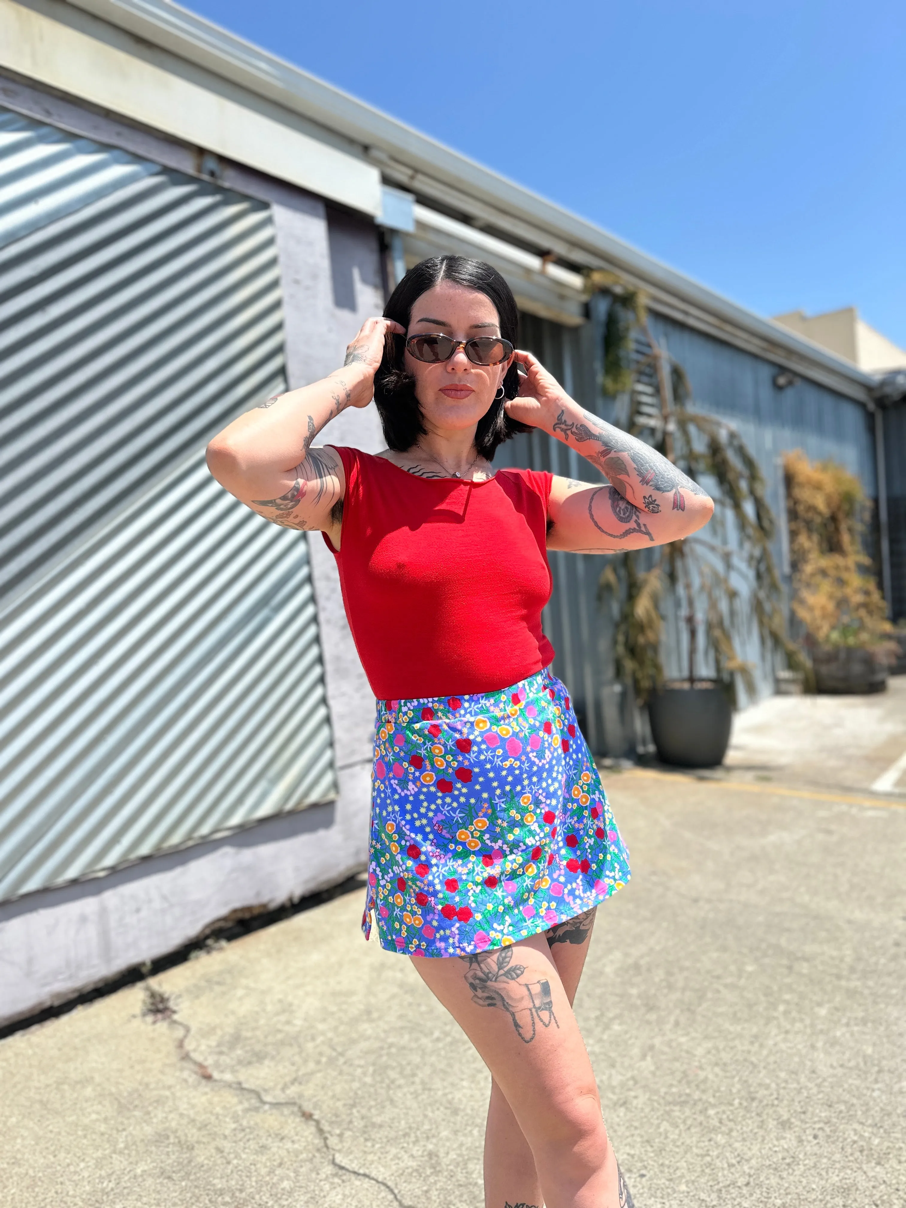 Cheeky Skort Super Bloom sold by Nooworks product image thumbnail 5