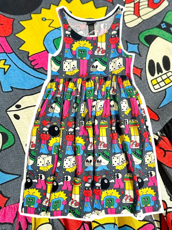 Linen Naomi Burger Babie sold by Nooworks