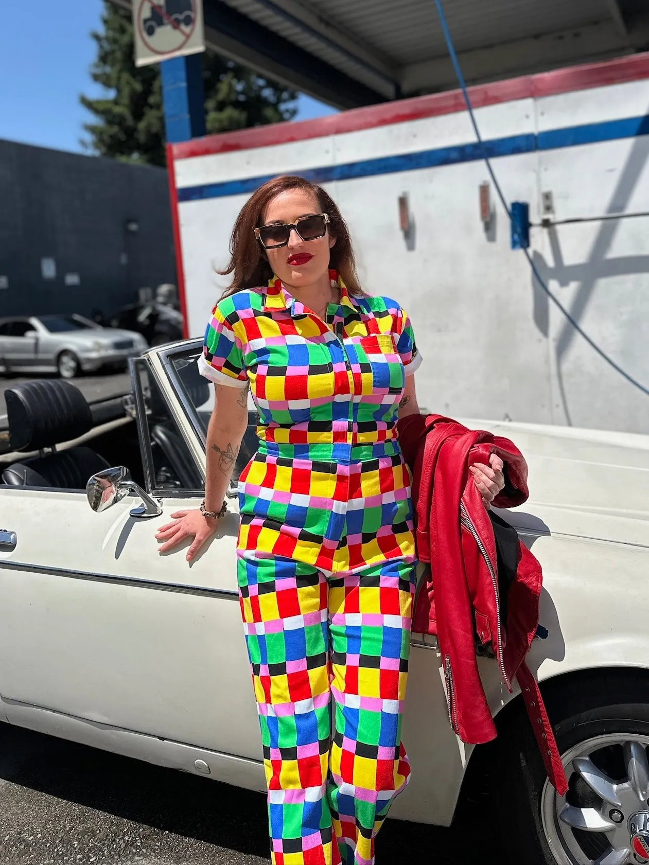 Twill Coveralls Candy Weave sold by Nooworks product image thumbnail 2