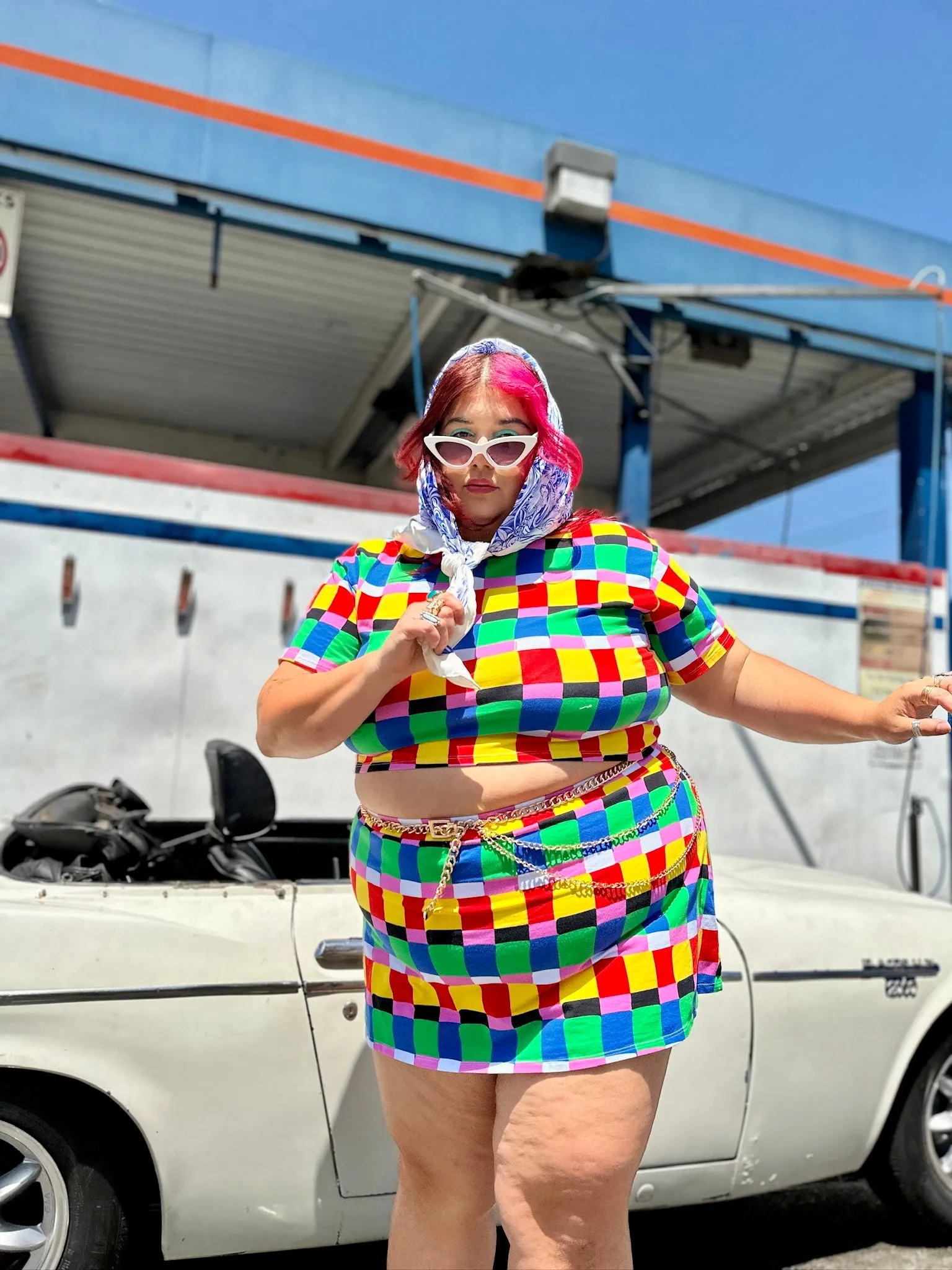 Crop Top Candy Weave sold by Nooworks product image thumbnail 5