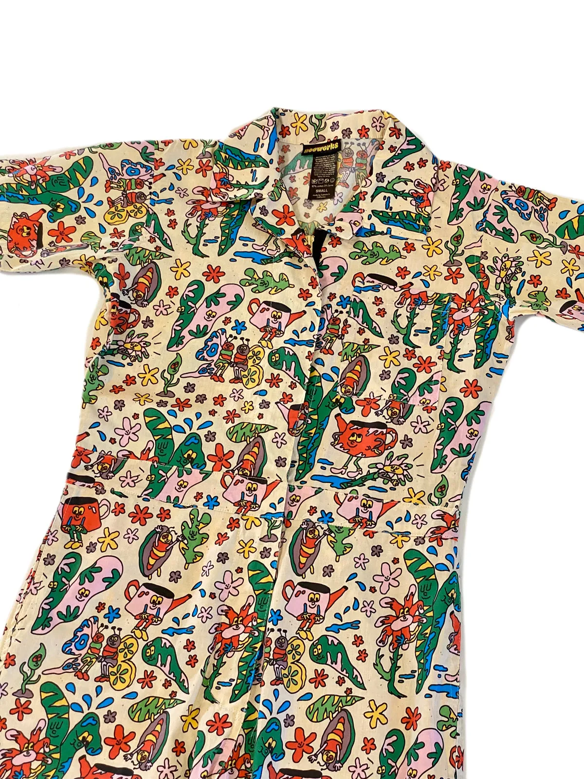 Poplin Coveralls Bug Out sold by Nooworks product image thumbnail 2