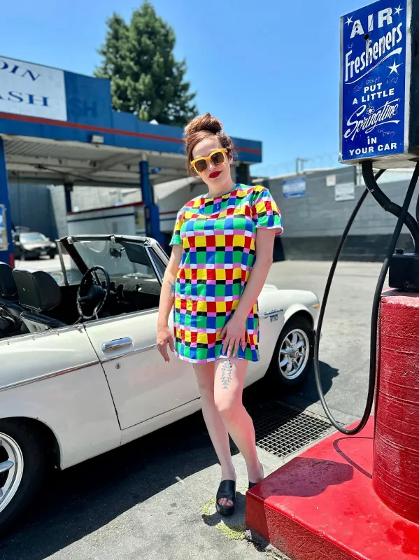 Tee Dress Candy Weave sold by Nooworks