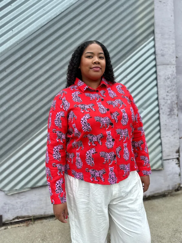 Classic Button Down Sondler Cat made by Nooworks