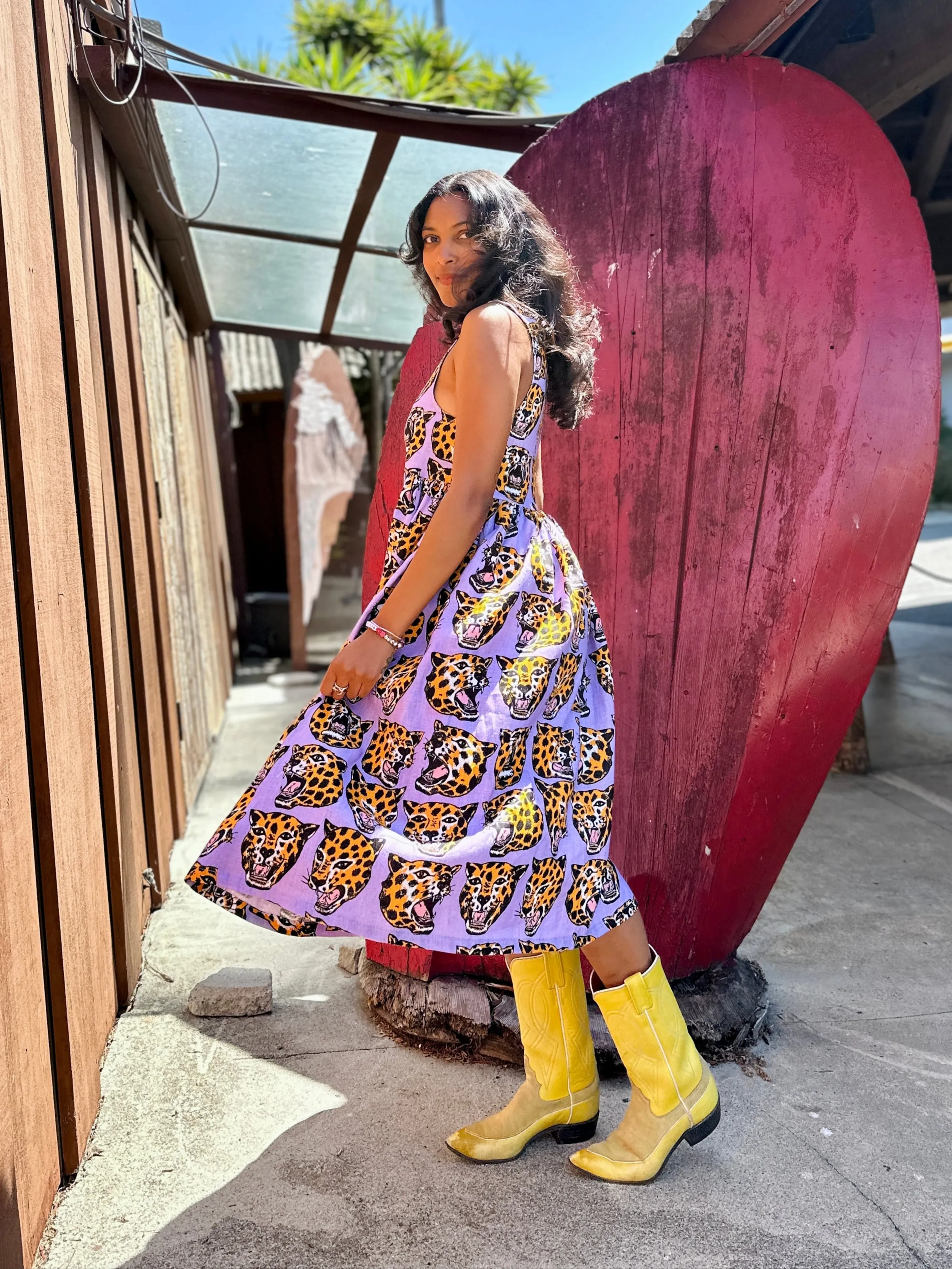 Linen Naomi Cheetah Head sold by Nooworks product image thumbnail 2